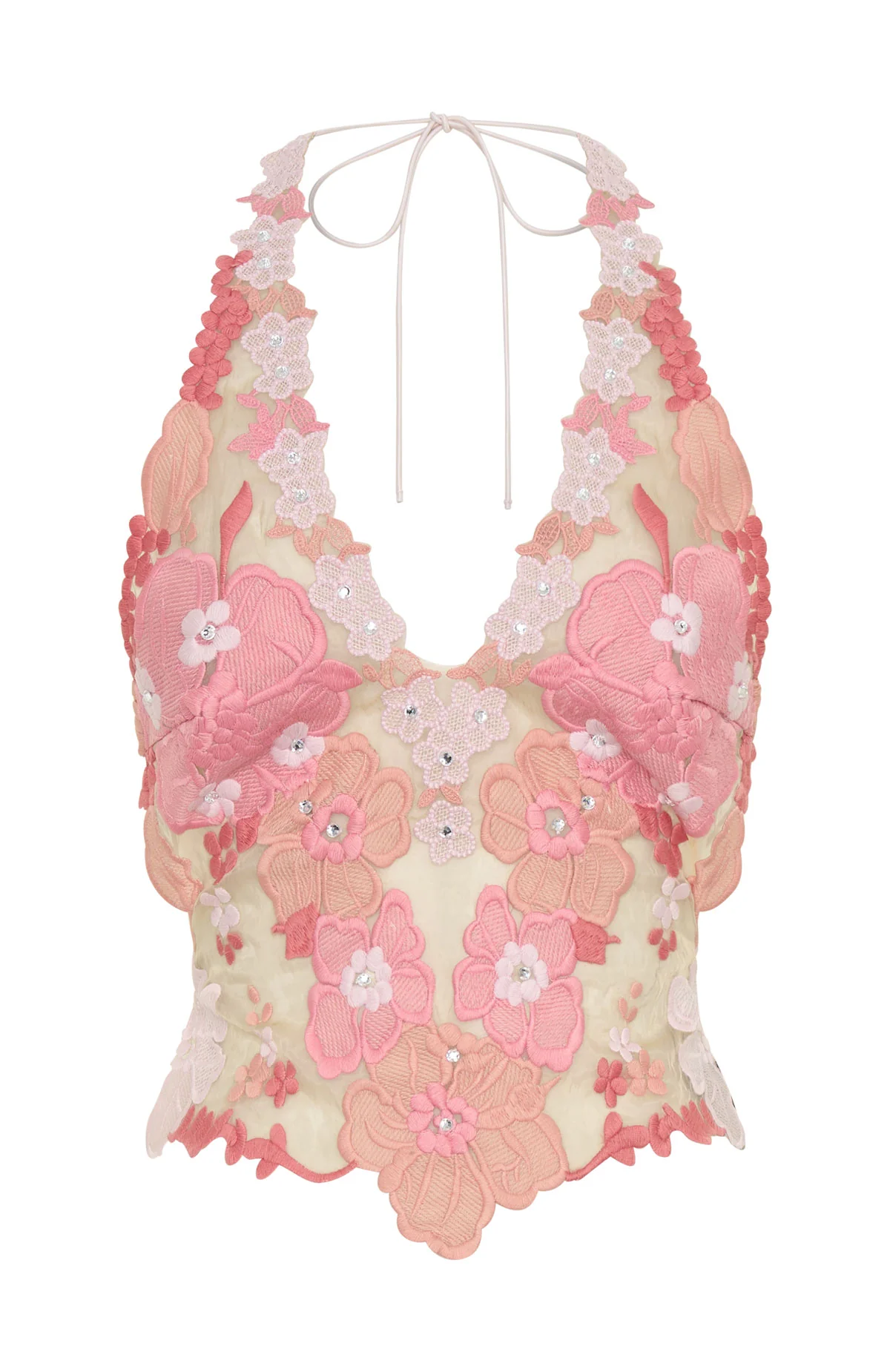 More Dreams Halter Top Pink - Image 12