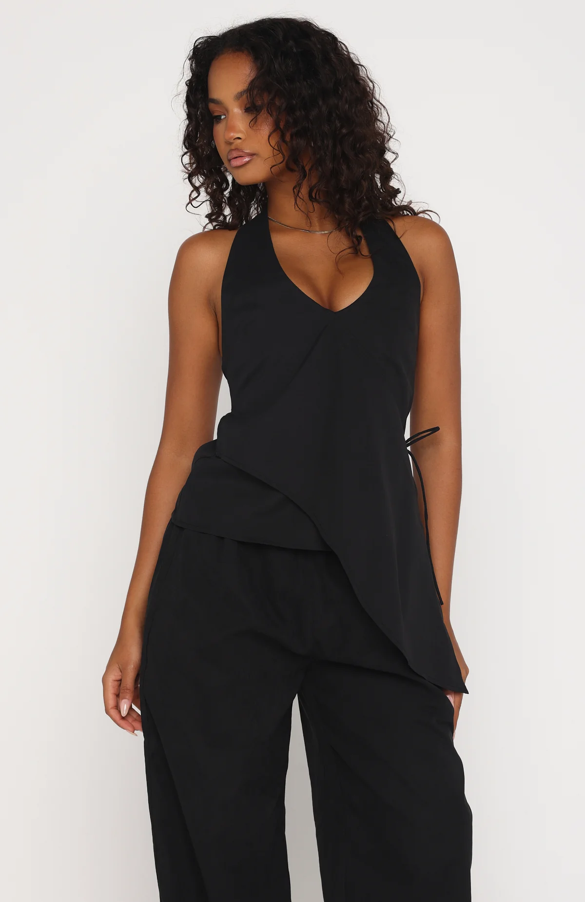 Mystic Mist Halter Top Black - Image 3