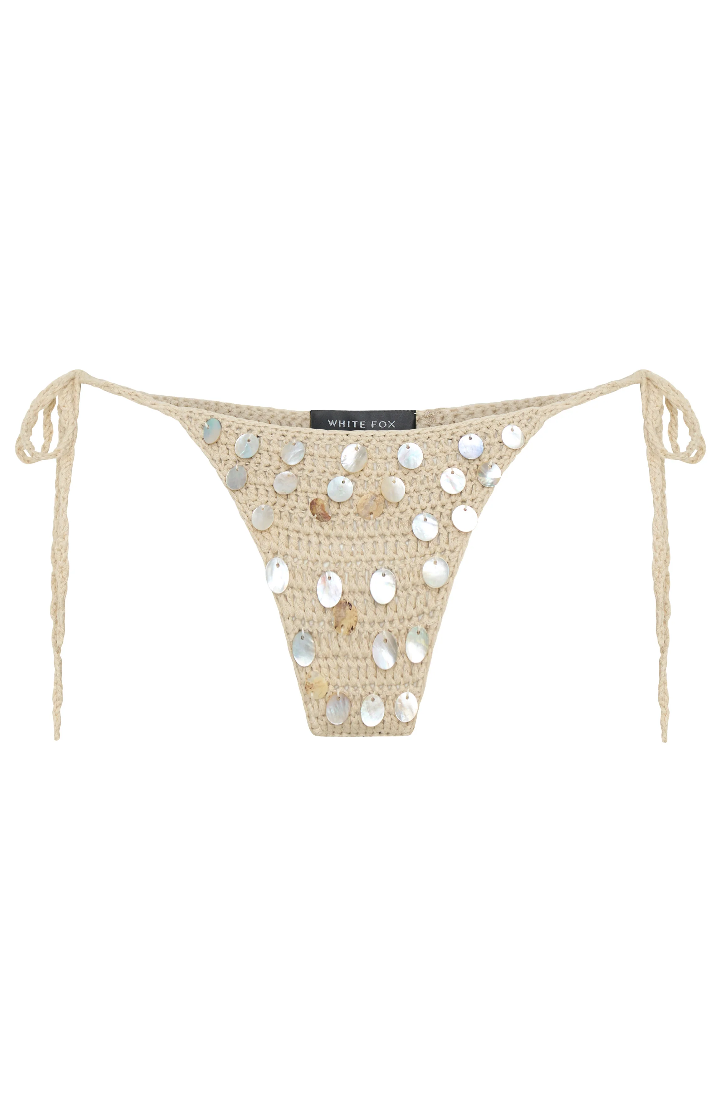 Need A Holiday Crochet Bikini Bottoms Shell - Image 6