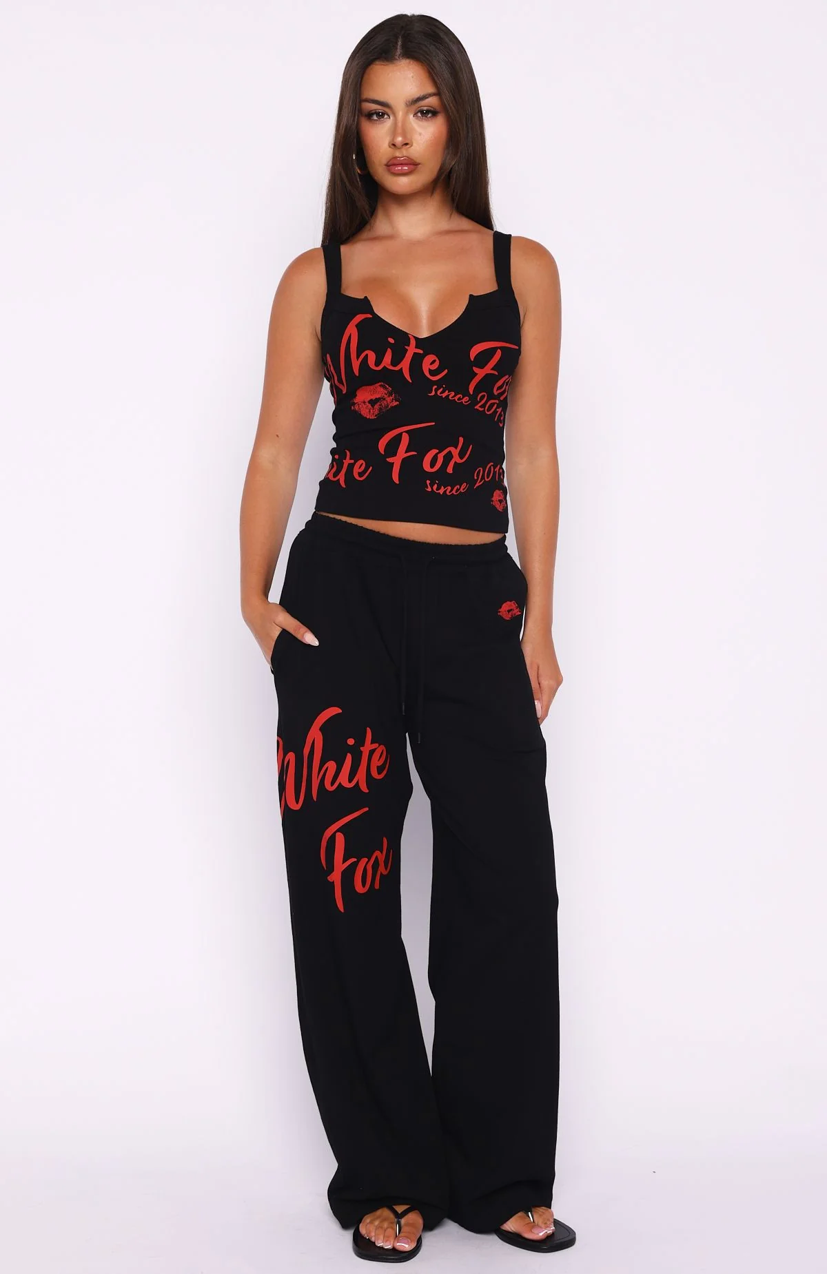 Never Fades Track Pants Black - Image 2