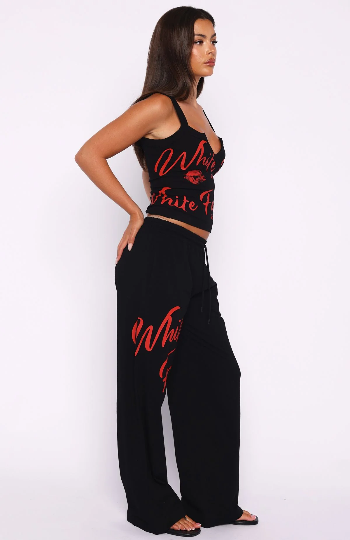 Never Fades Track Pants Black - Image 3
