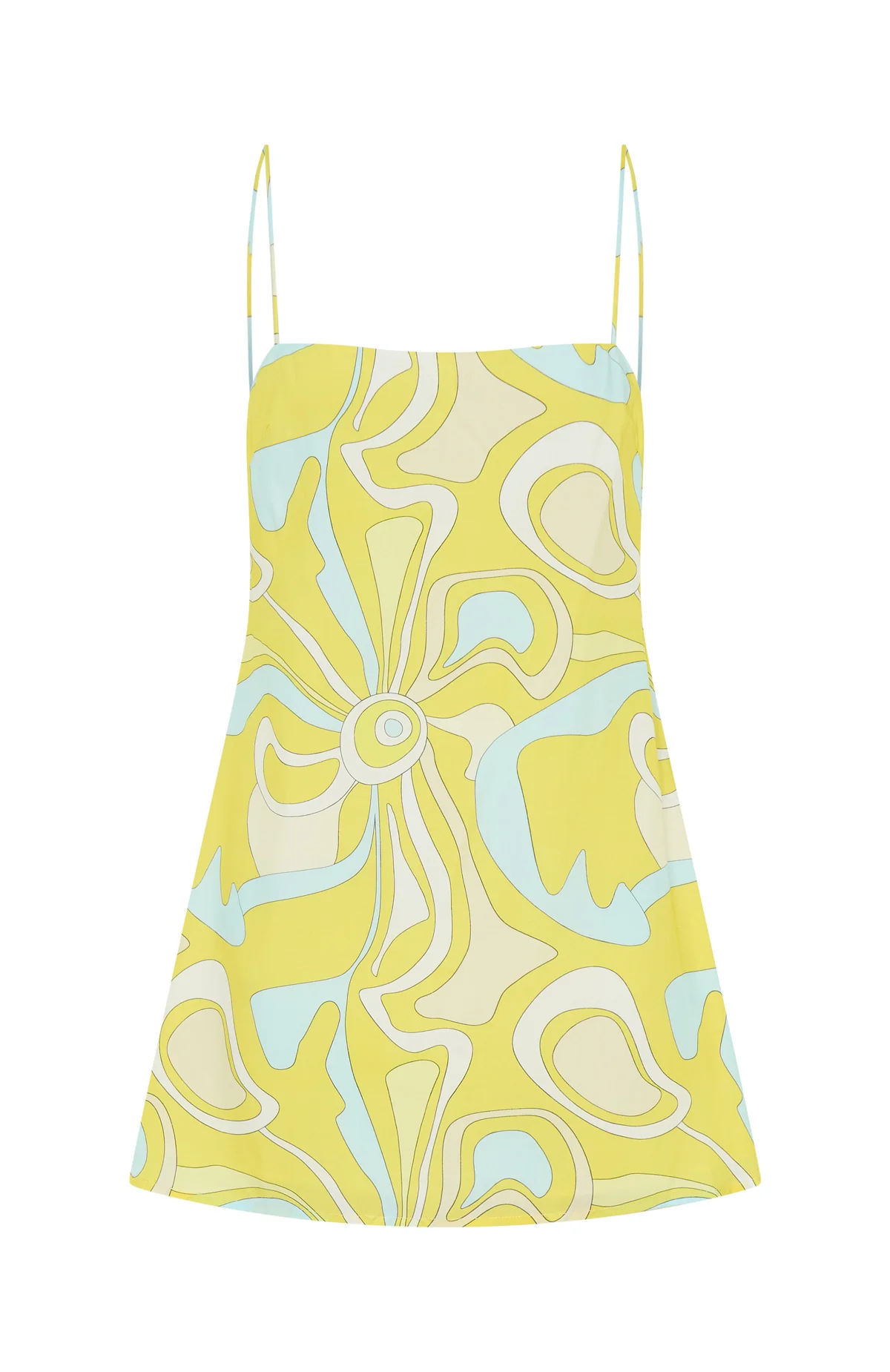 Never Lost Cami Shift Mini Dress Lemontini Fizz - Image 7