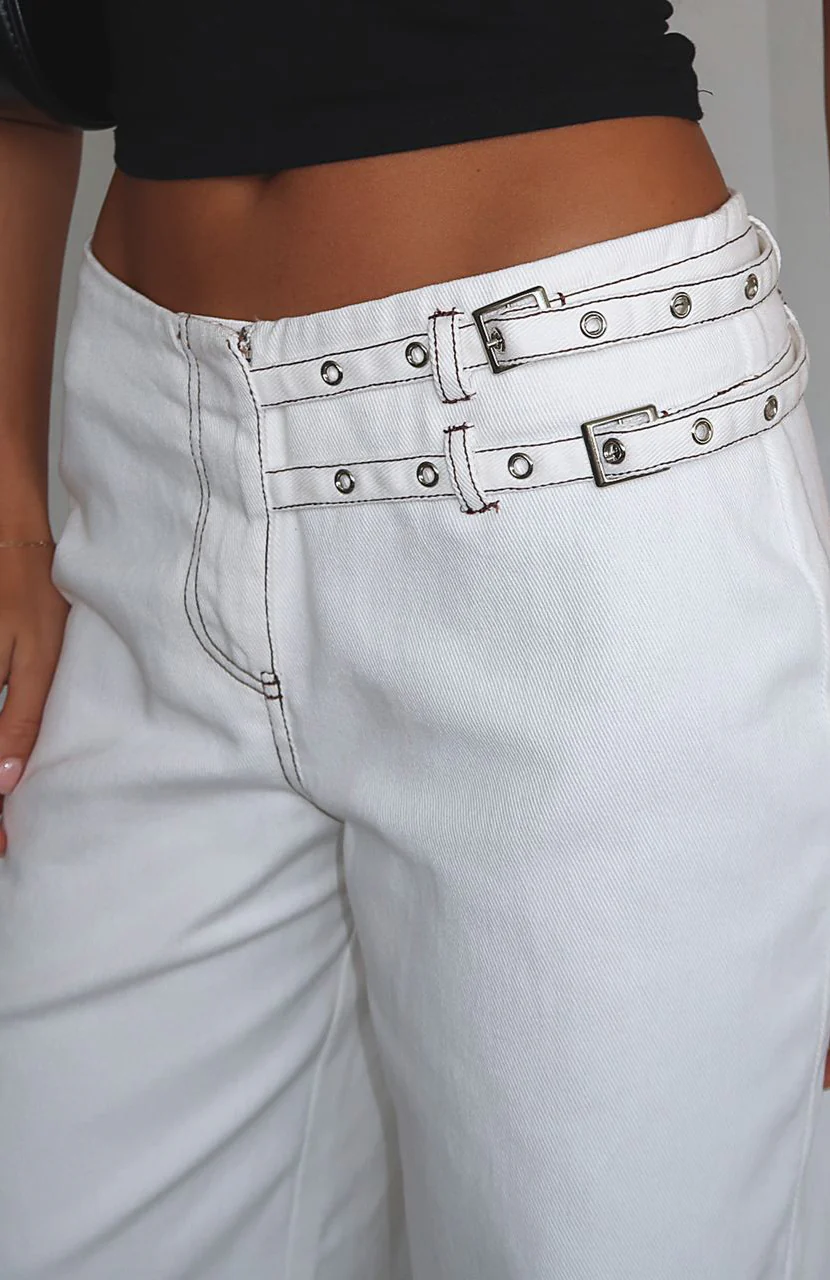 No Second Chances Pants Cream - Image 2
