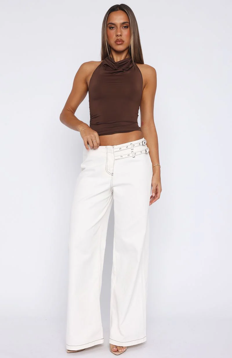 No Second Chances Pants Cream - Image 3