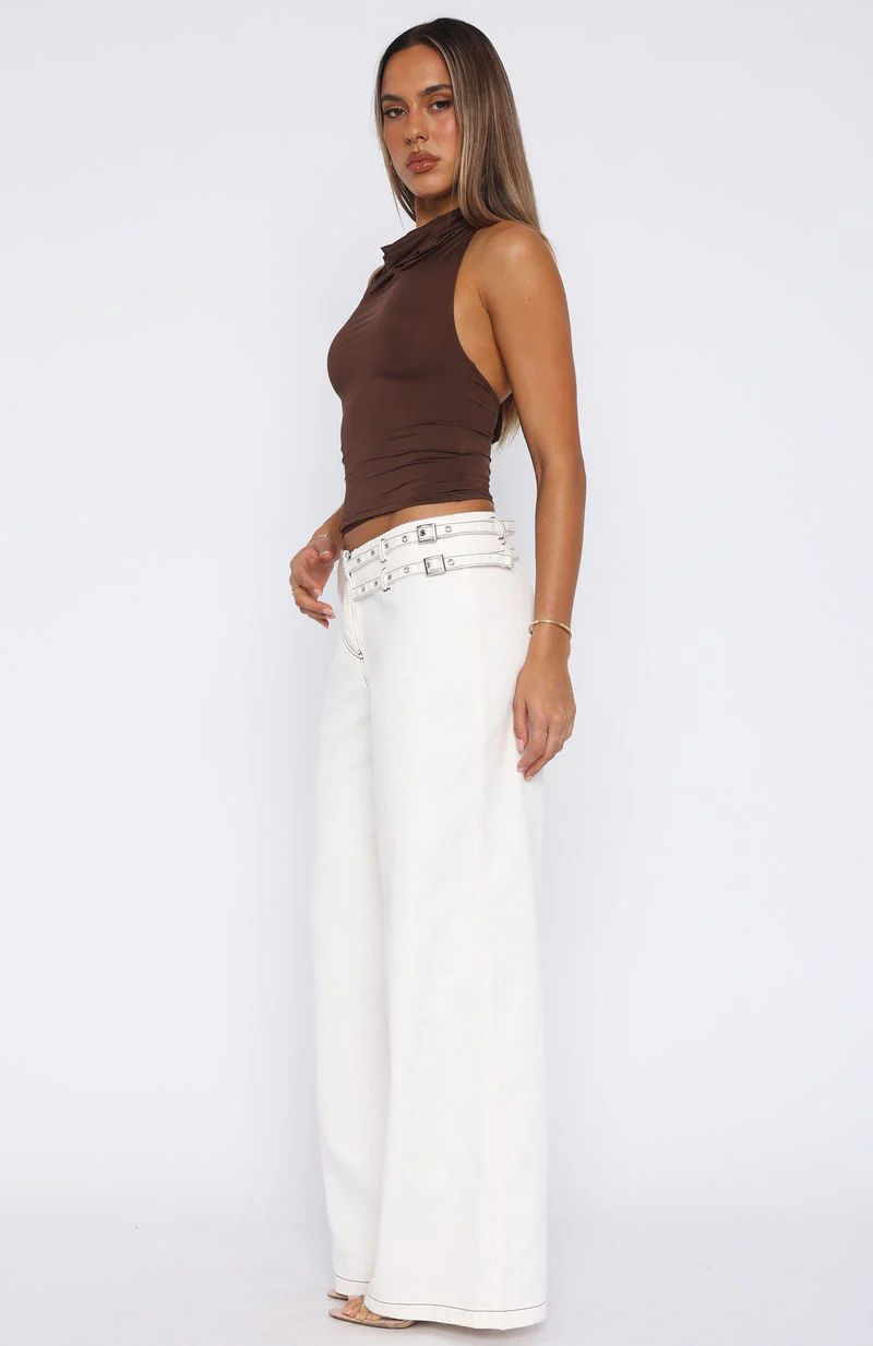 No Second Chances Pants Cream - Image 4