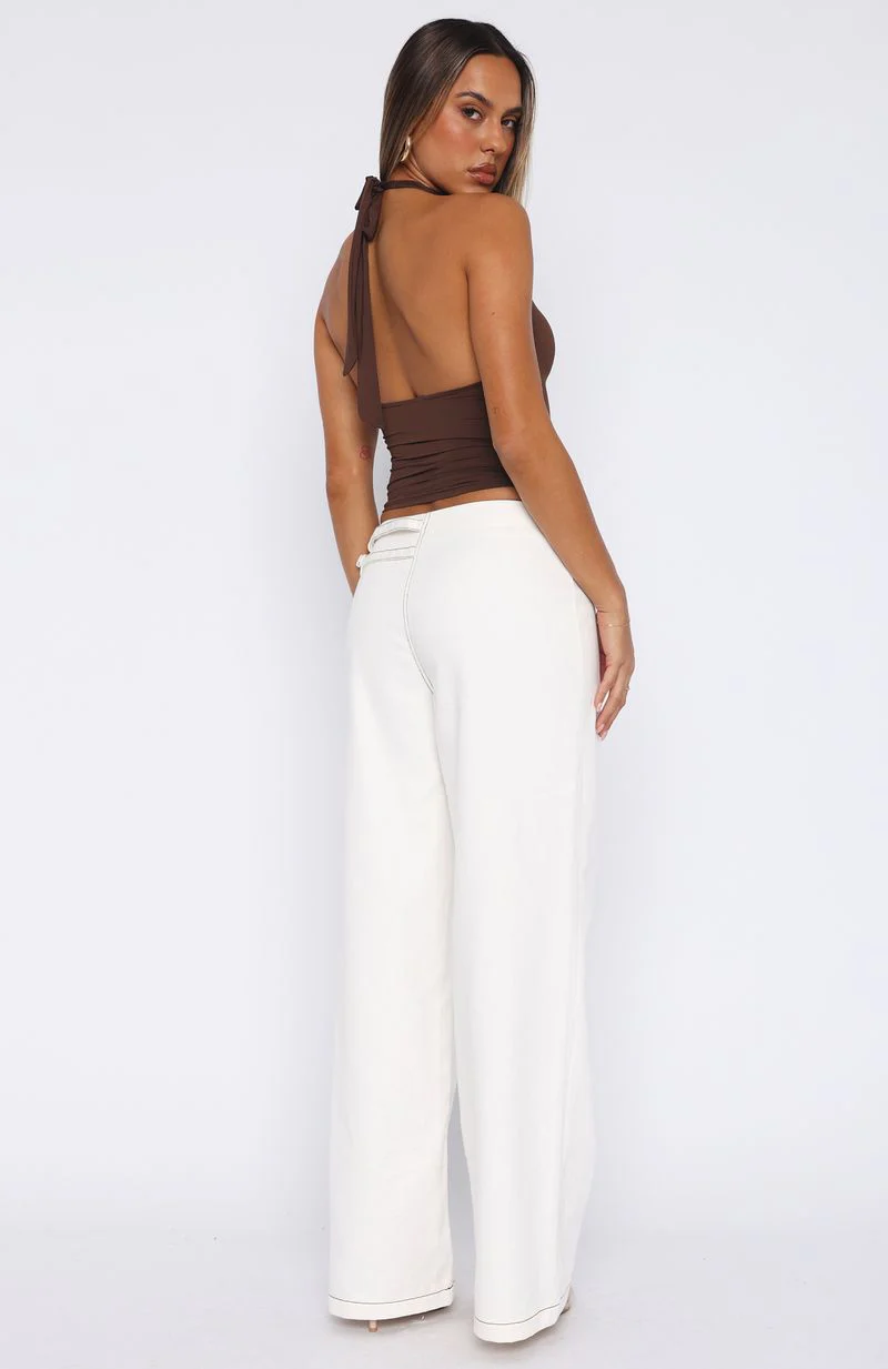 No Second Chances Pants Cream - Image 5