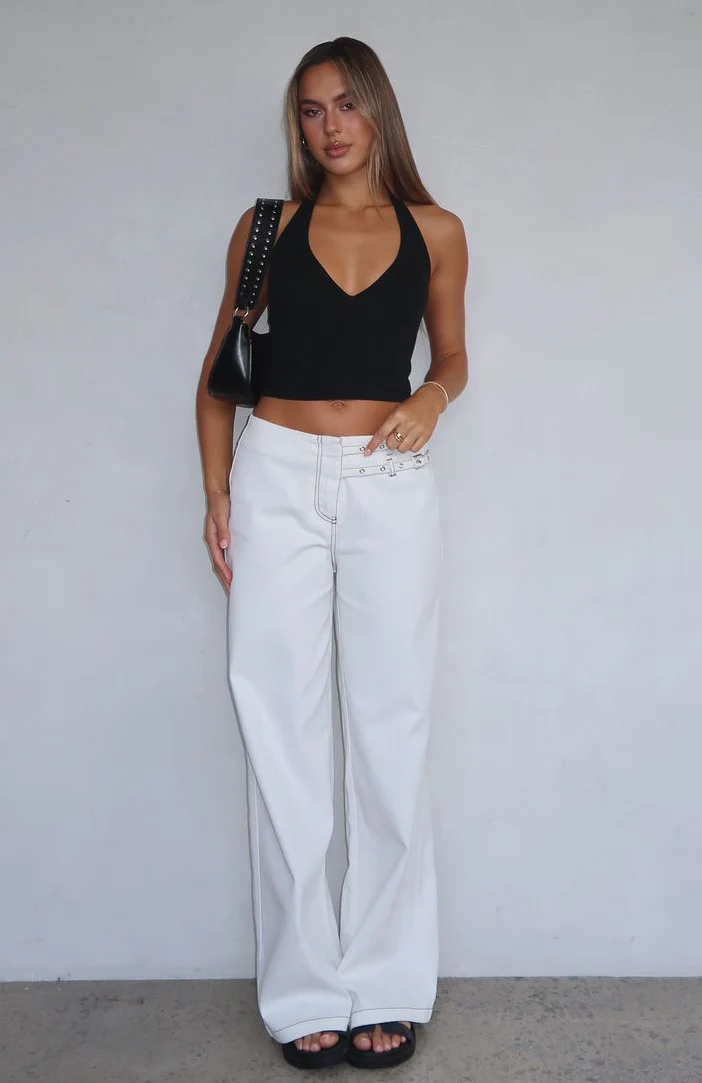 No Second Chances Pants Cream - Image 6