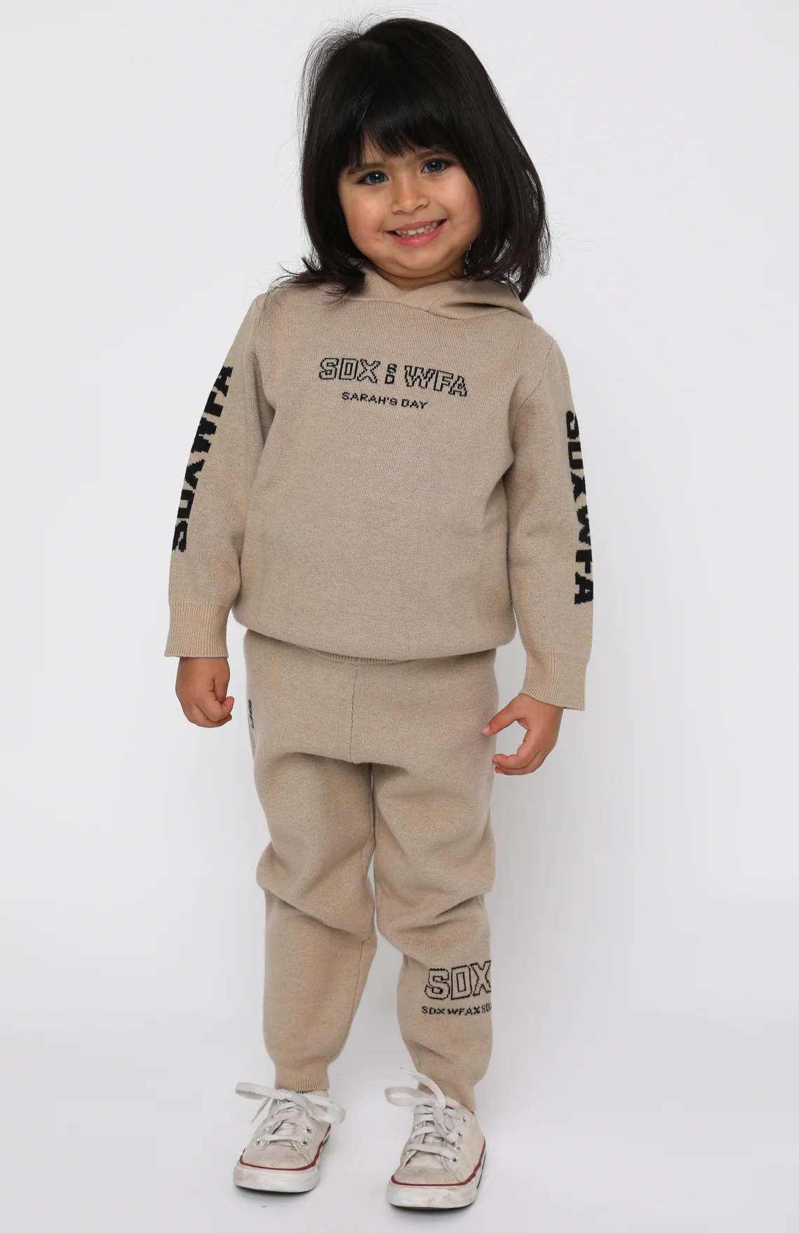Not A Regular Kid Knit Pants Sand - Image 5