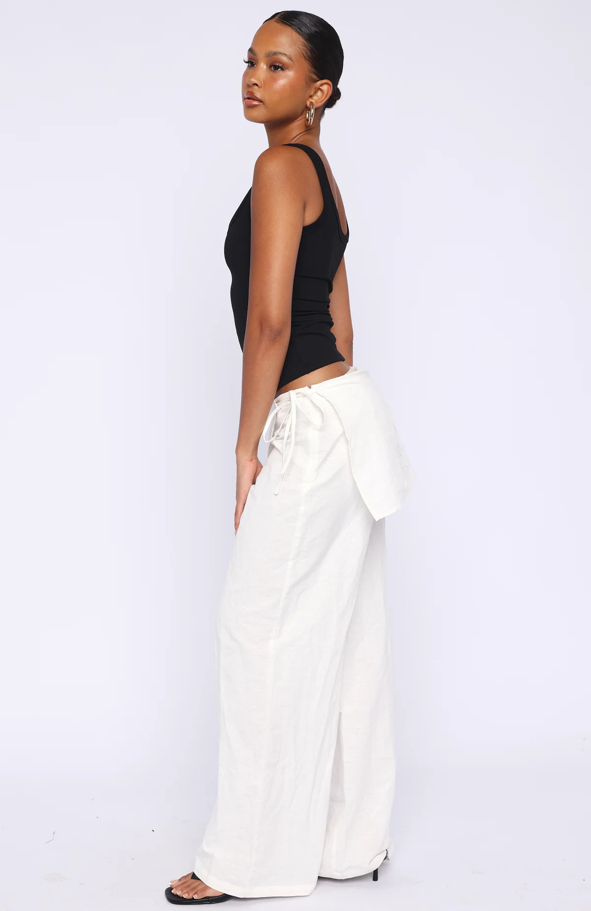 Off Beat Pants Off White - Image 3