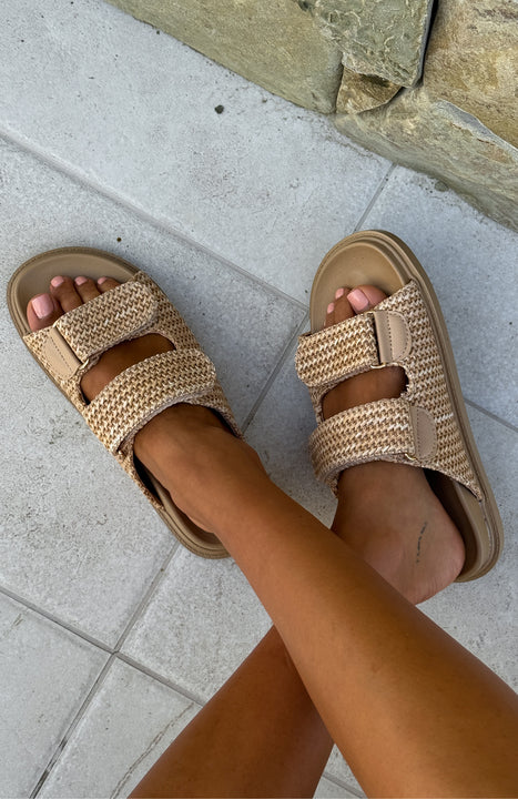 Off Duty Sandals Natural - Image 4