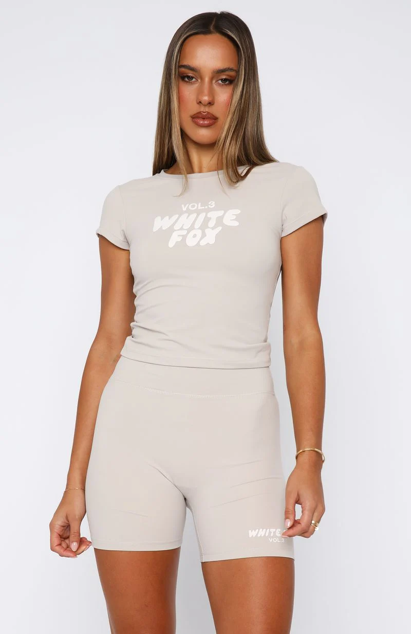 Offstage Fitted Baby Tee Moon - Image 2