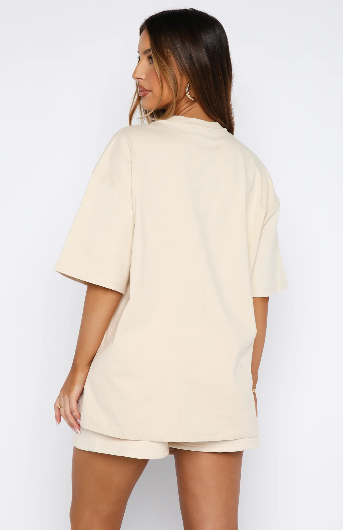 Offstage Oversized Tee Pebble - Image 4