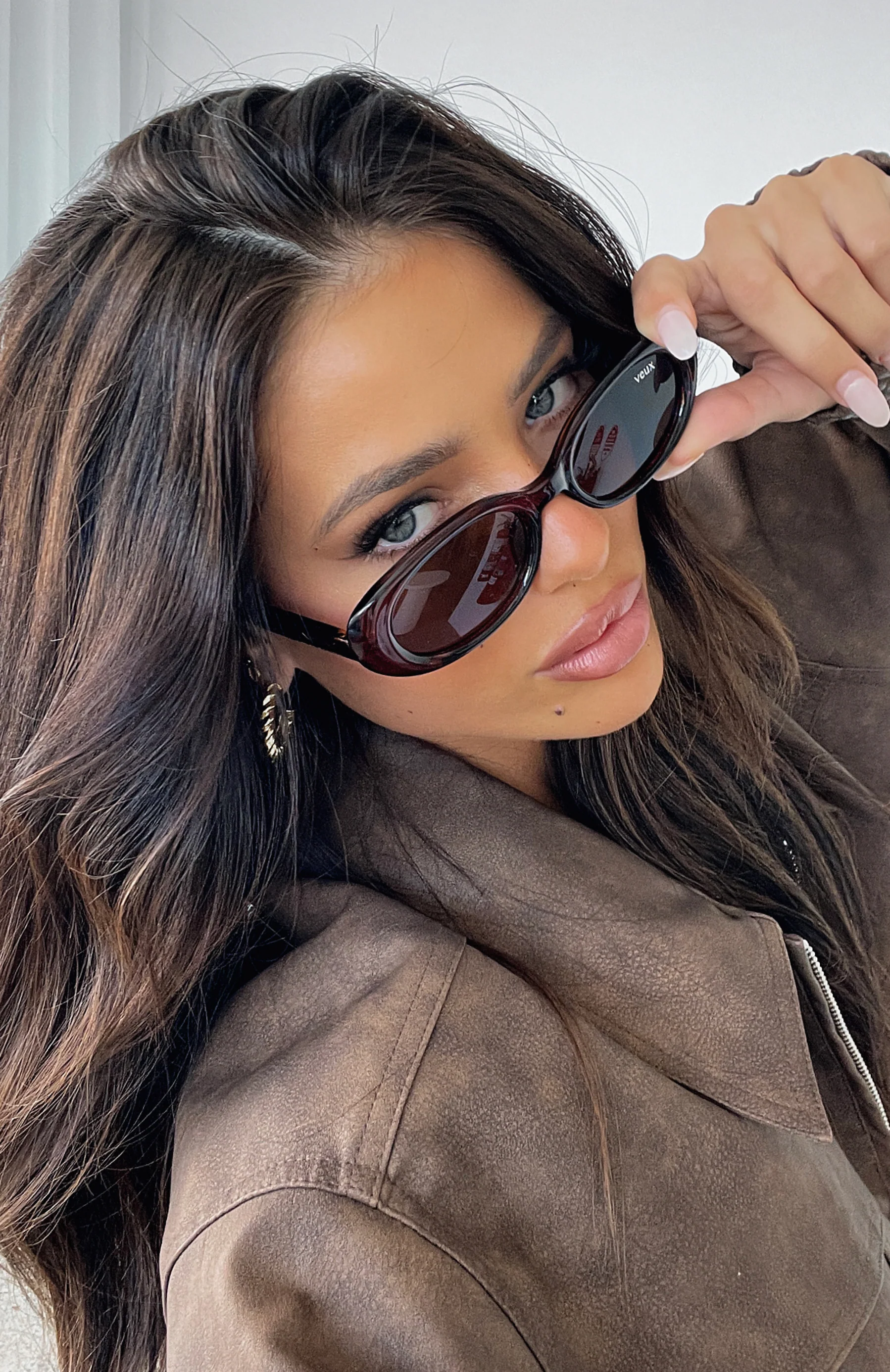 Olivia Sunglasses Brown - Image 6