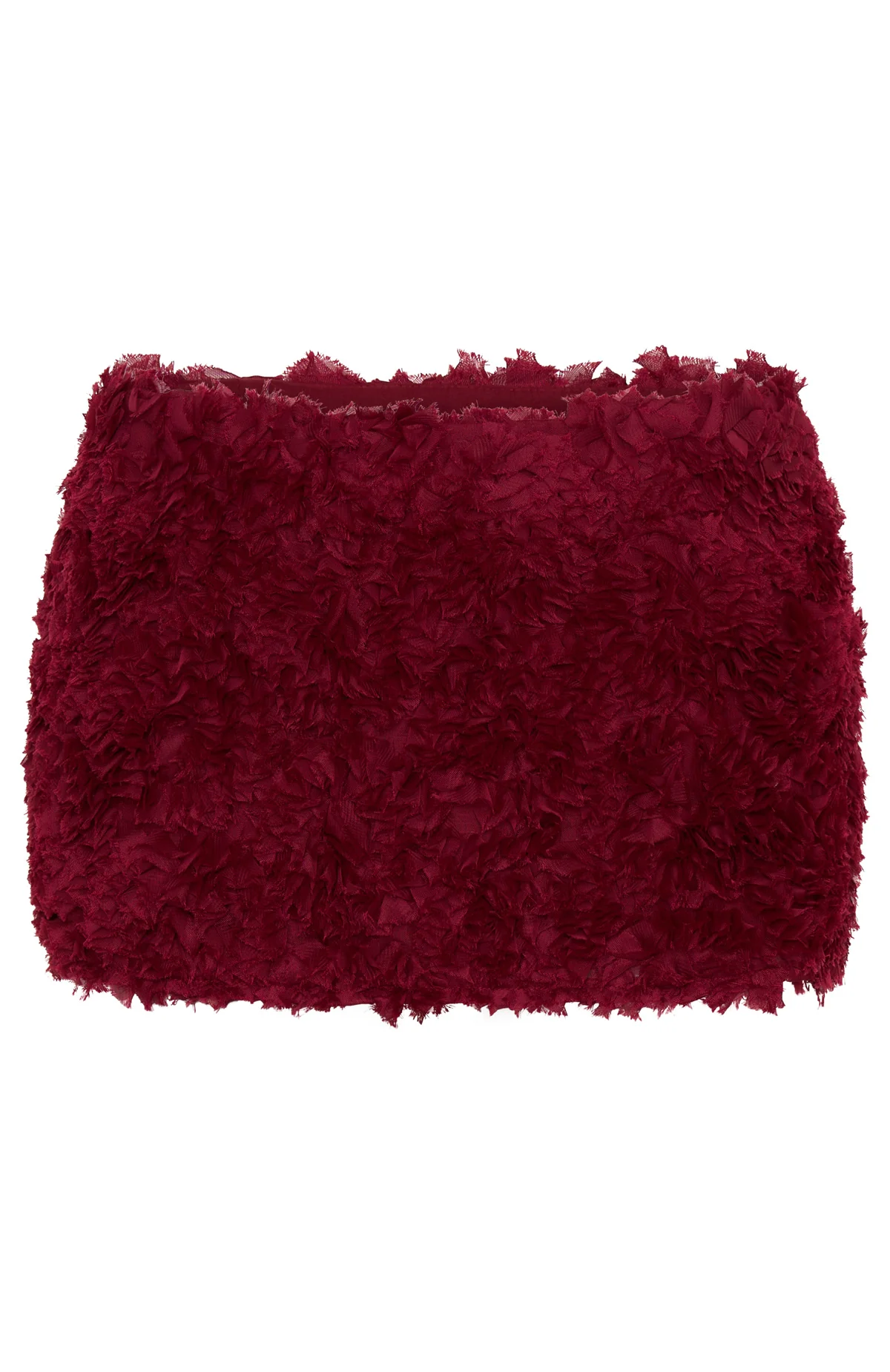 On My Wishlist Mini Skirt Wine - Image 8
