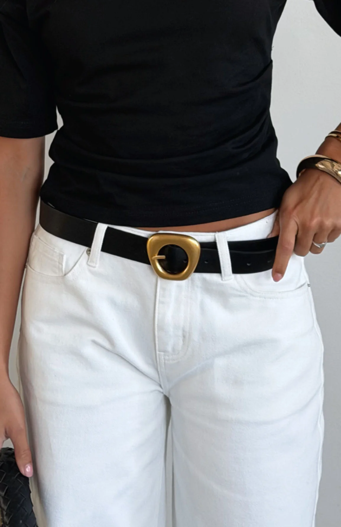 Opal Belt Black/Gold - Image 2