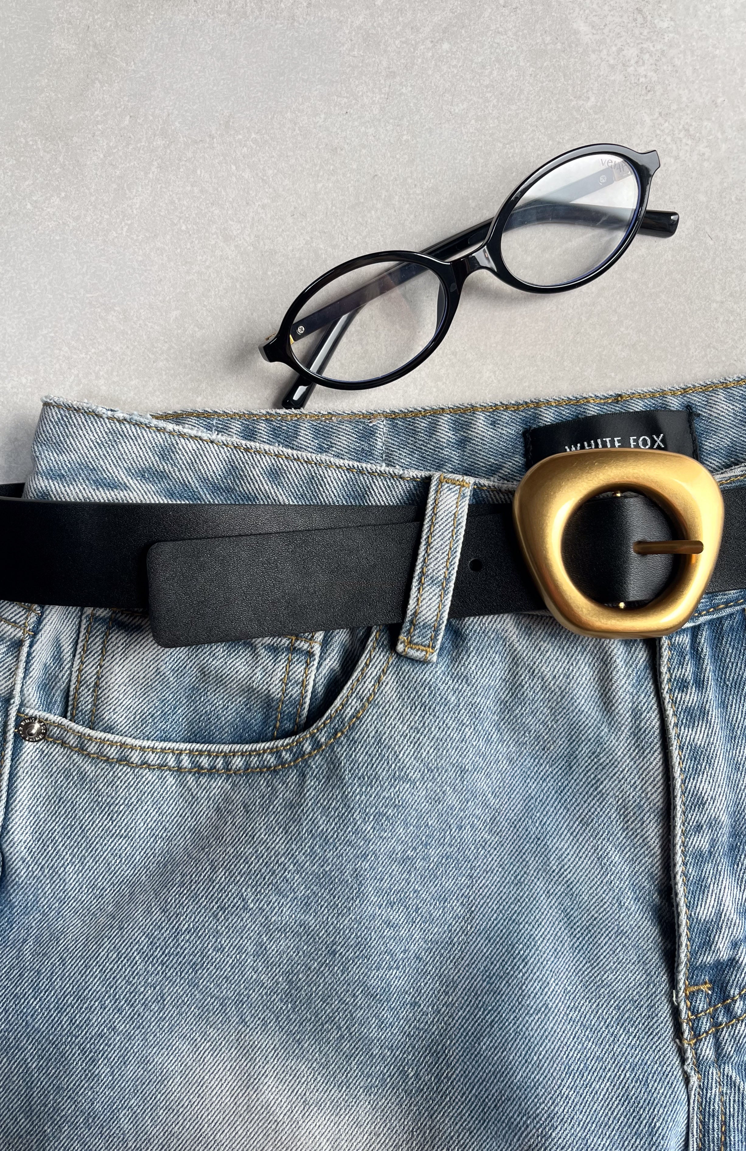 Opal Belt Black/Gold - Image 3