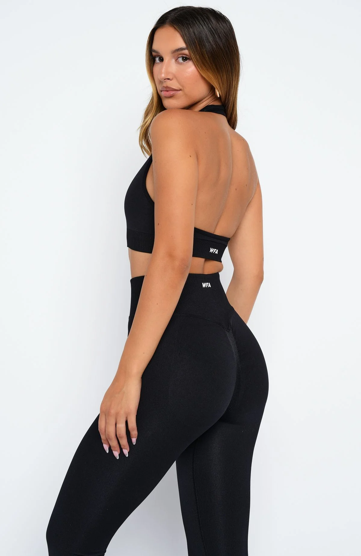 Pace Seamless Sports Bra Black - Image 5