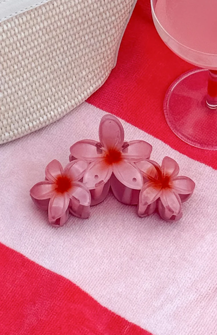Parker Hair Clip Pink - Image 2