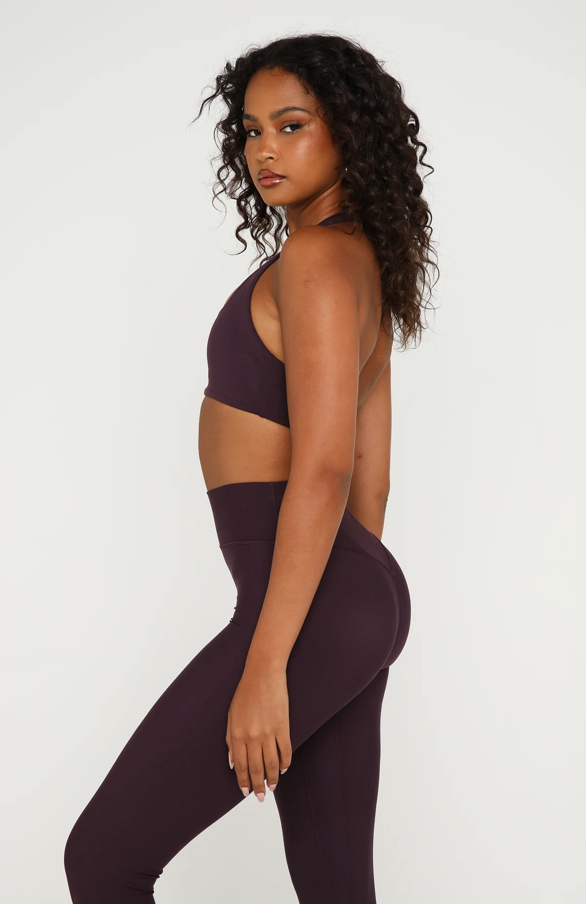 Physical Sports Bra Midnight Plum - Image 4