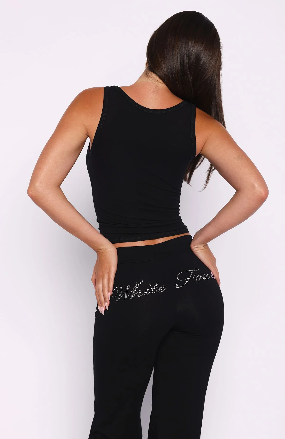 Pillow Talk Club Tank Top Black - Image 4