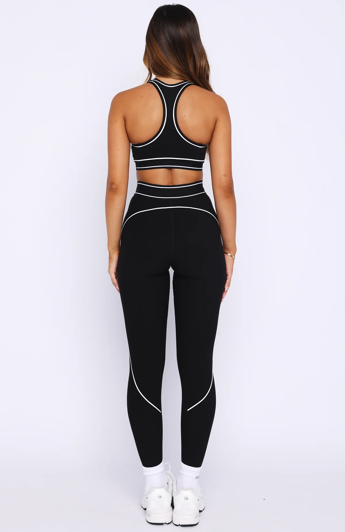 Precision Leggings Black/White - Image 5