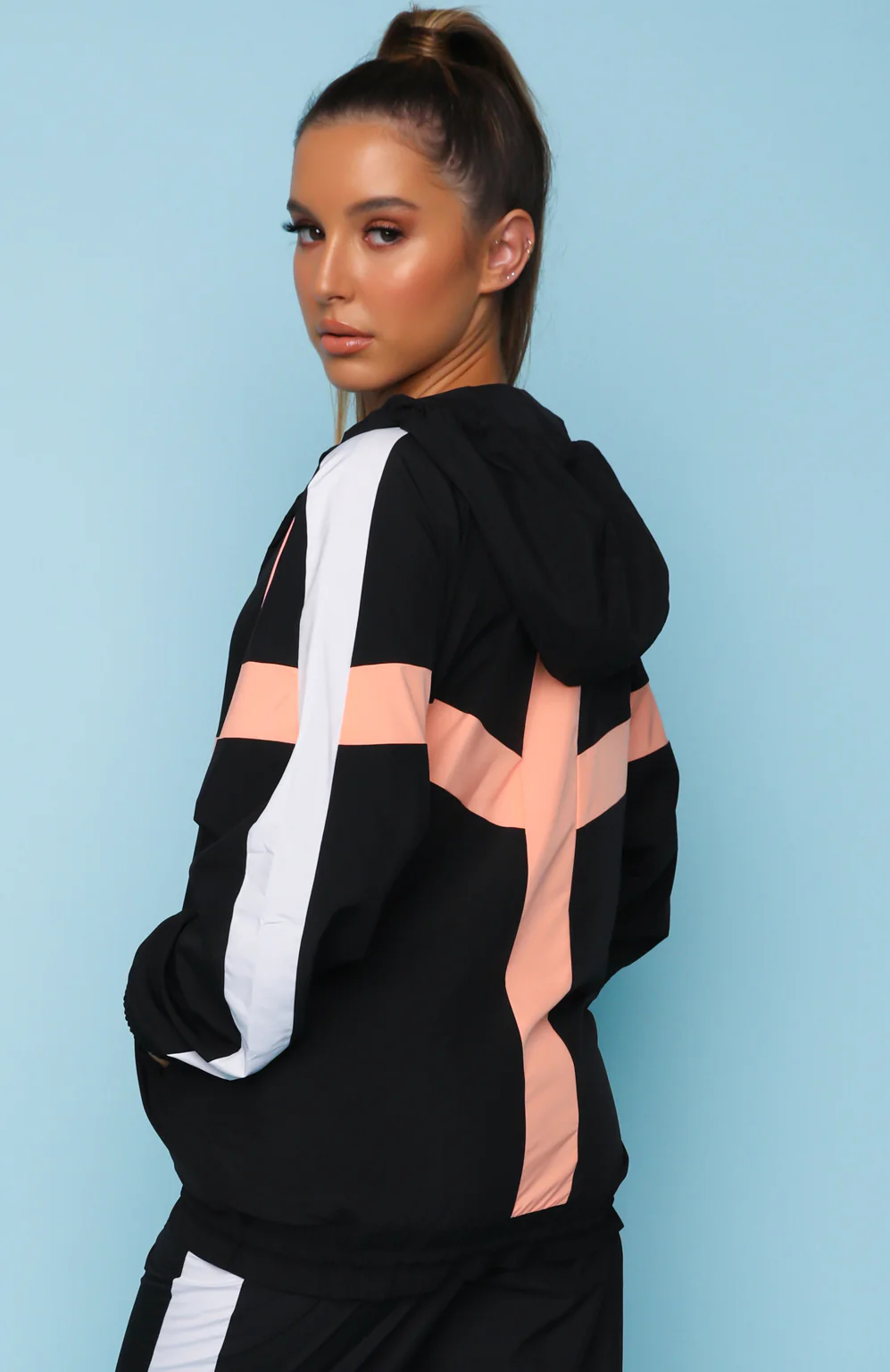 Premium Windbreaker Black - Image 3