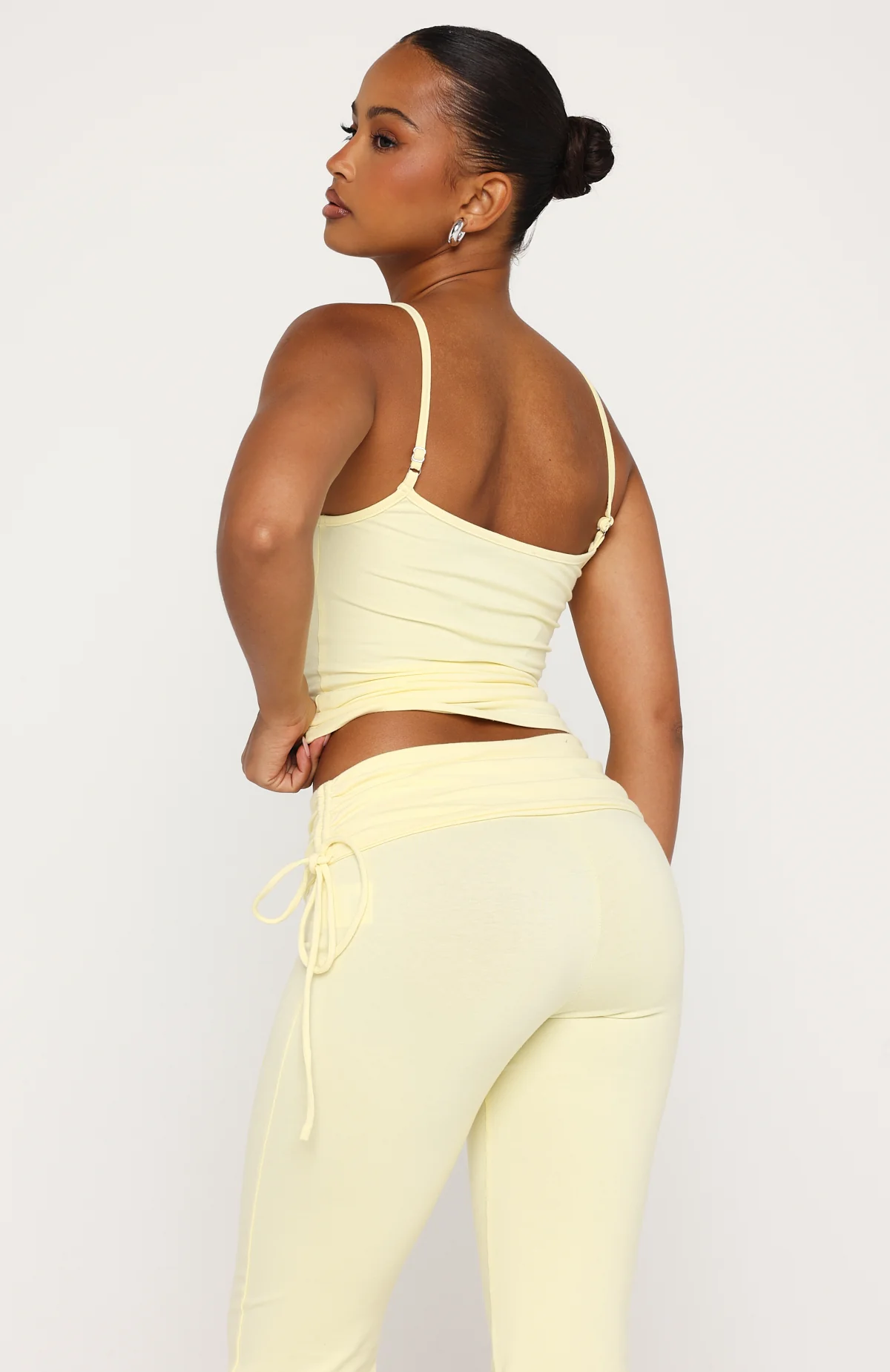 Pretty Vibes Singlet Lemon - Image 4