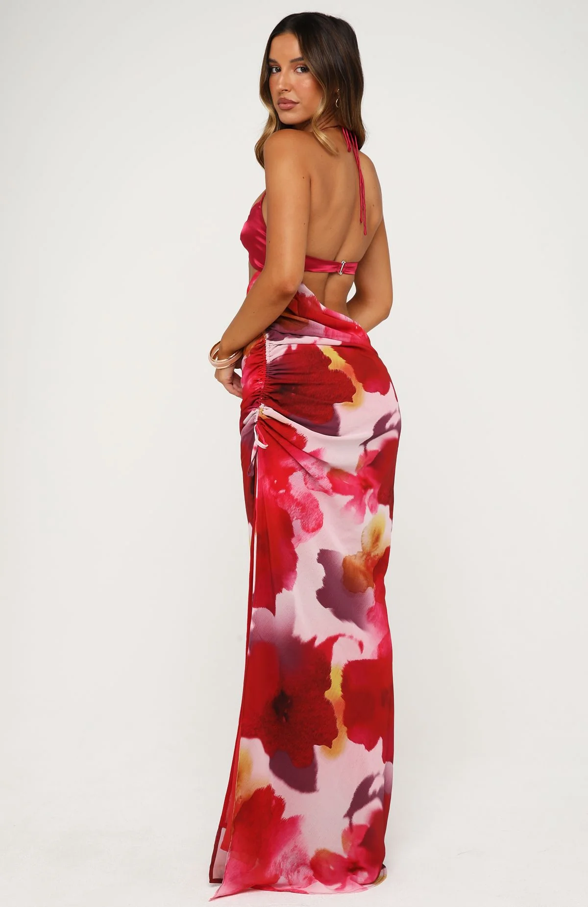 Prove Me Wrong Maxi Dress Berry Nectar - Image 6