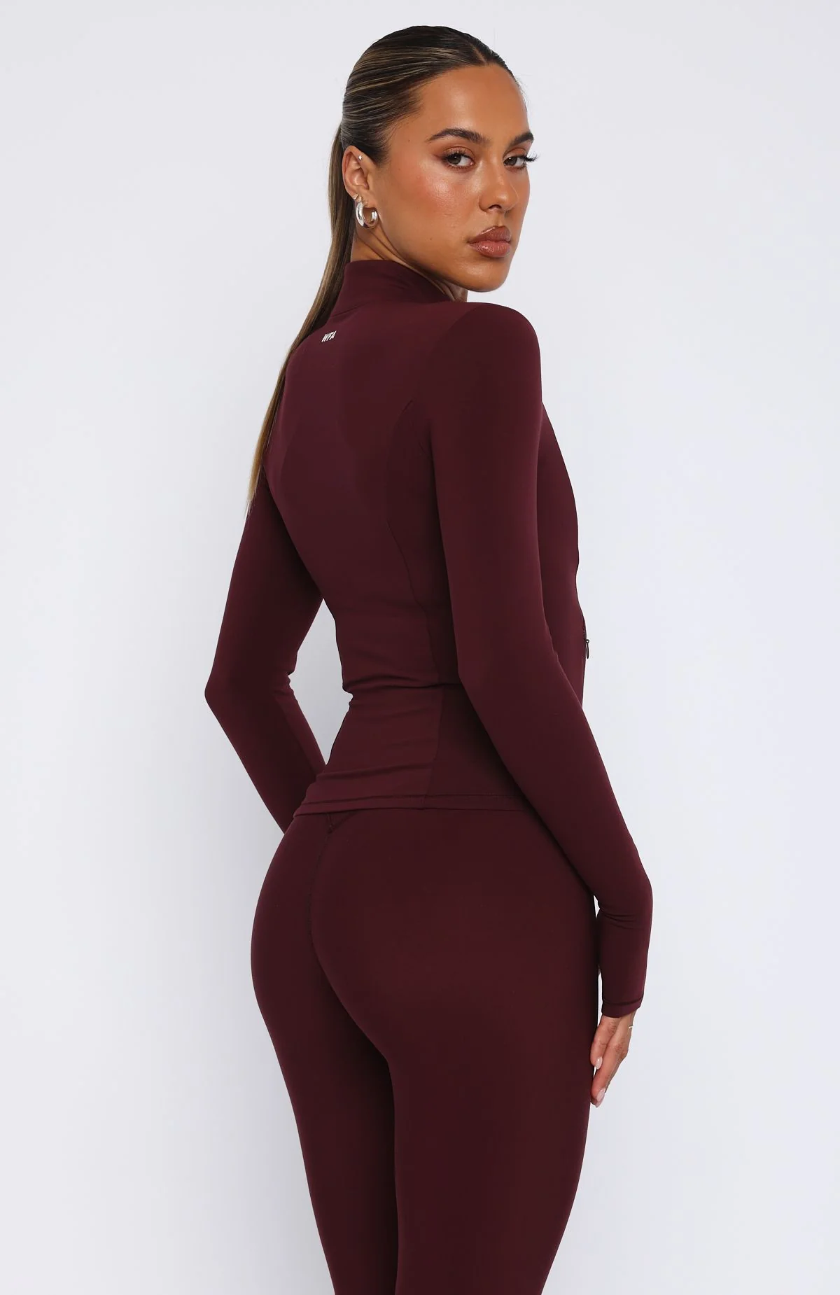 Race To You Jacket Merlot - Image 4