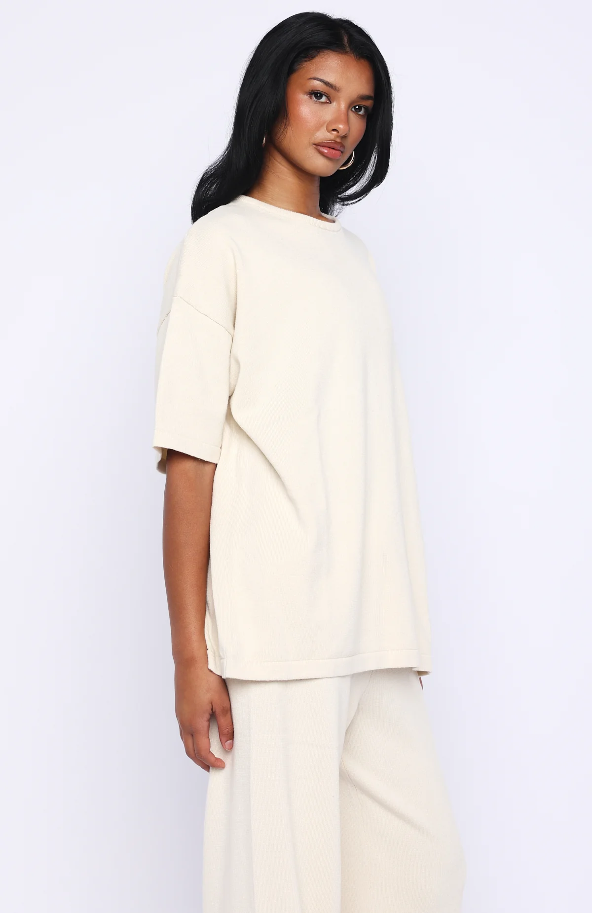 Rare Catch Knit Top Cream - Image 3