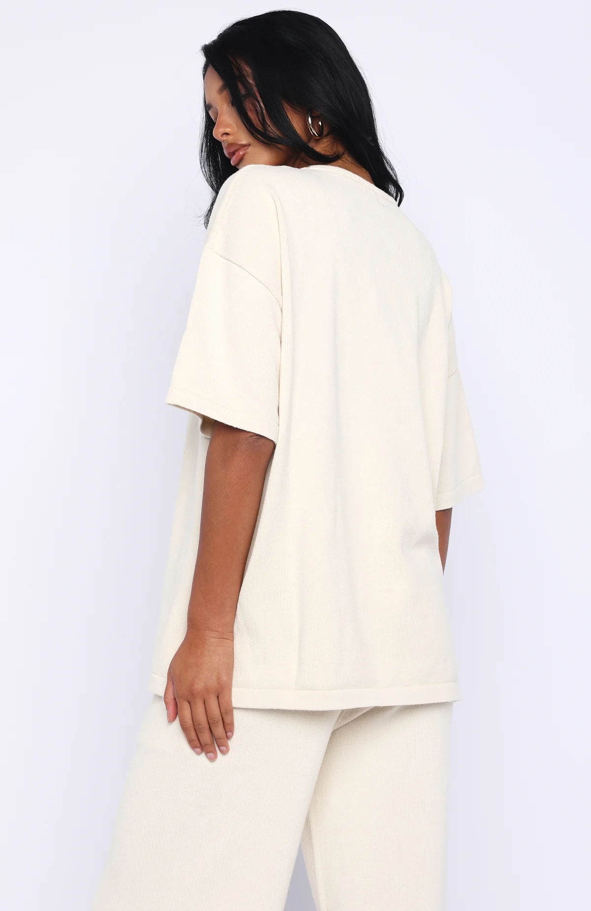 Rare Catch Knit Top Cream - Image 4