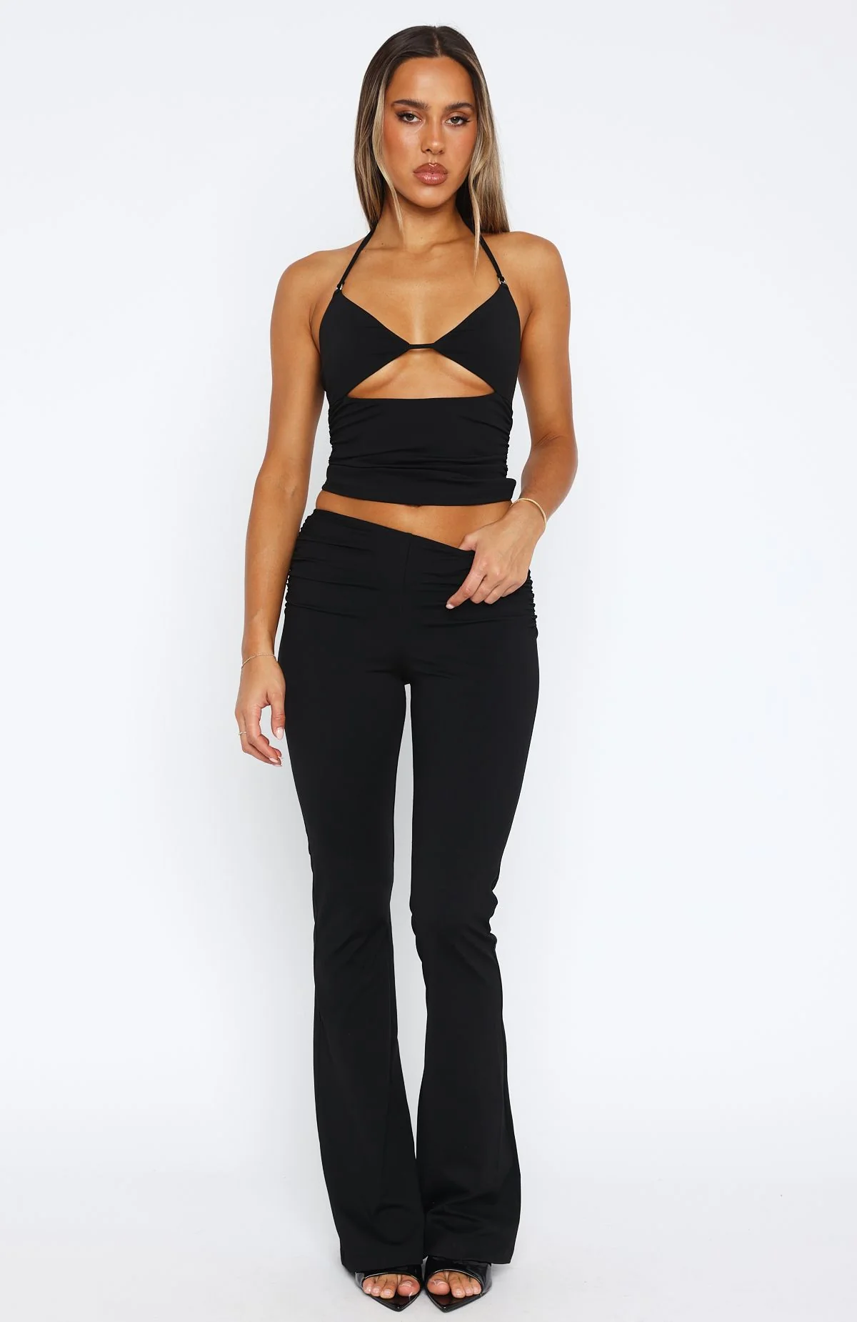 Rare Combination Halter Top Black - Image 5