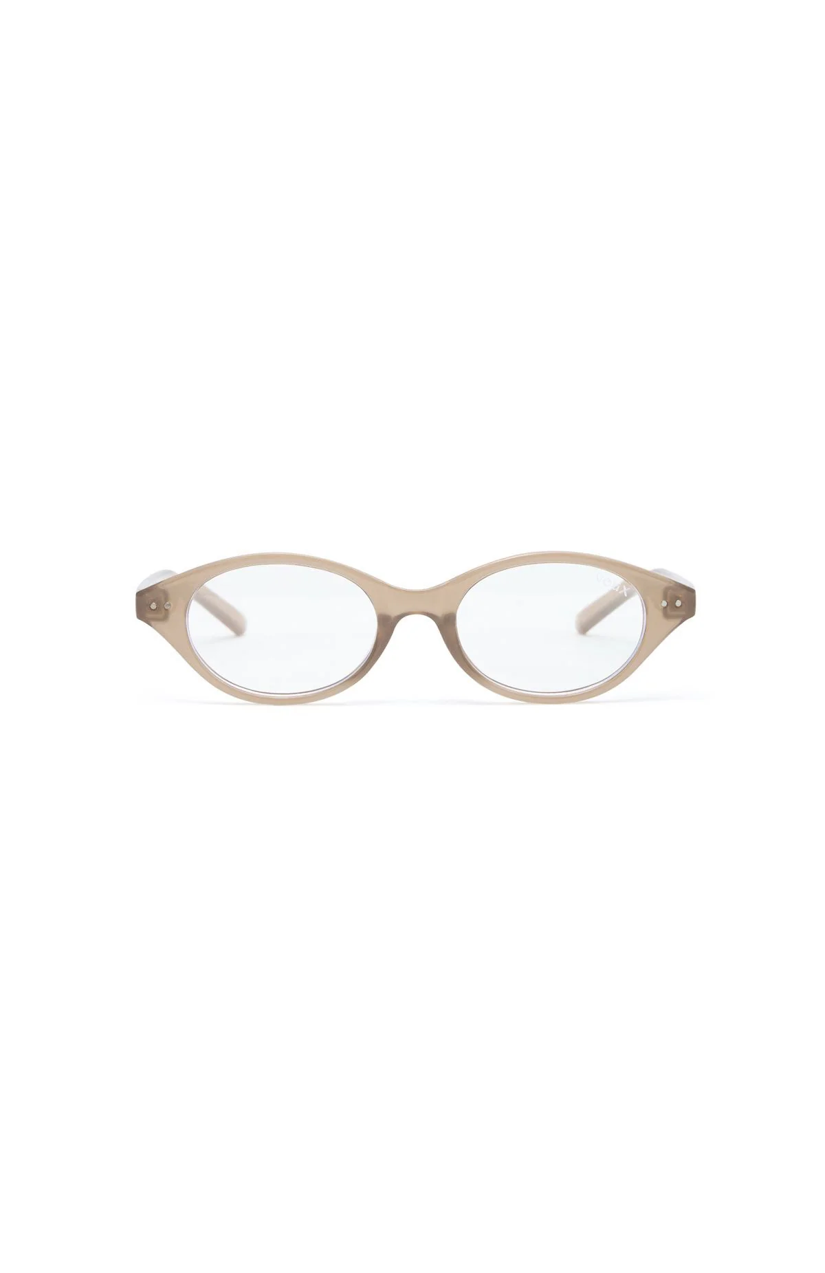 Rayne Blue Light Glasses Biscuit - Image 3