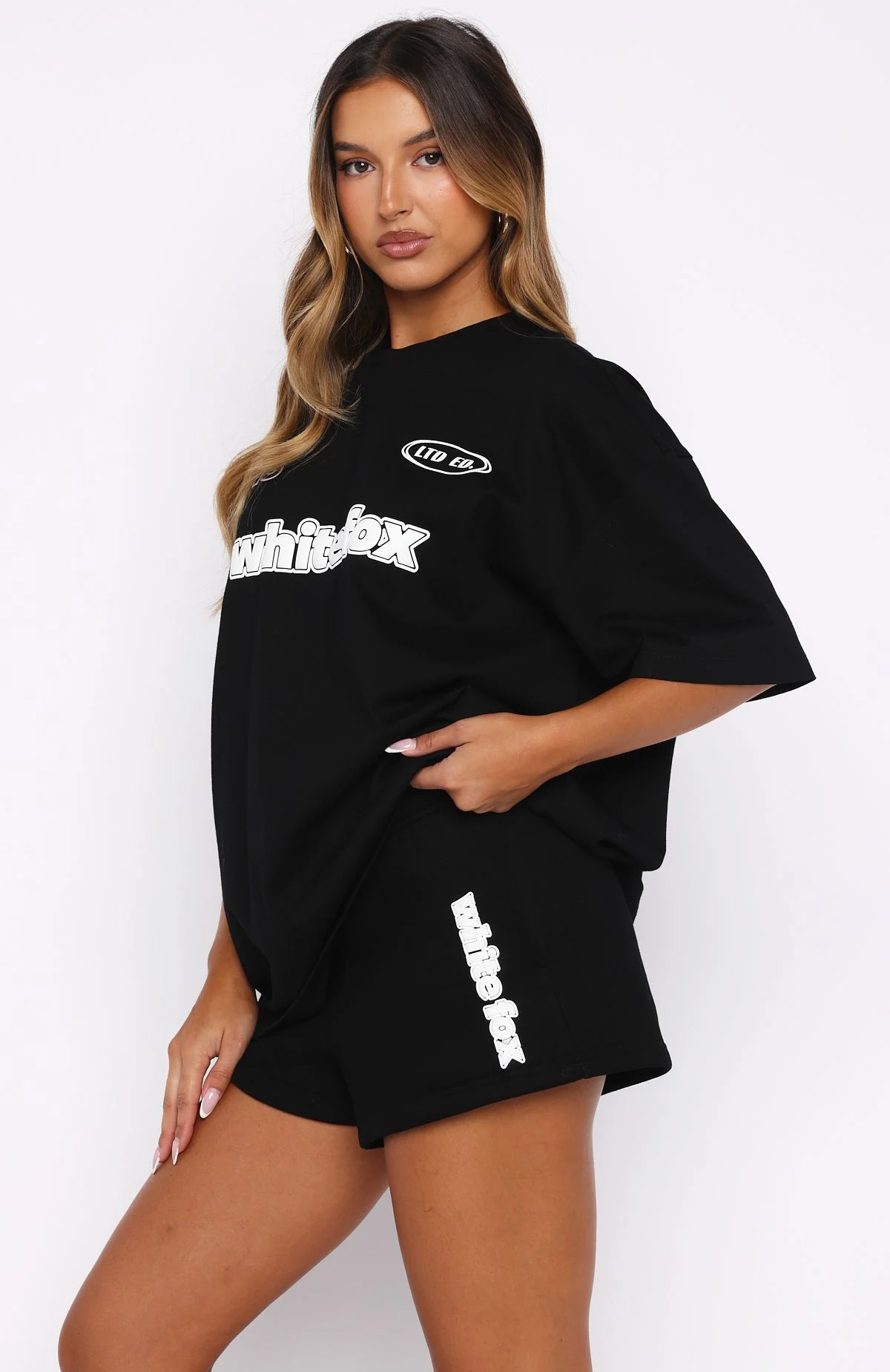 Ready To Go Oversized Tee Black - Image 3