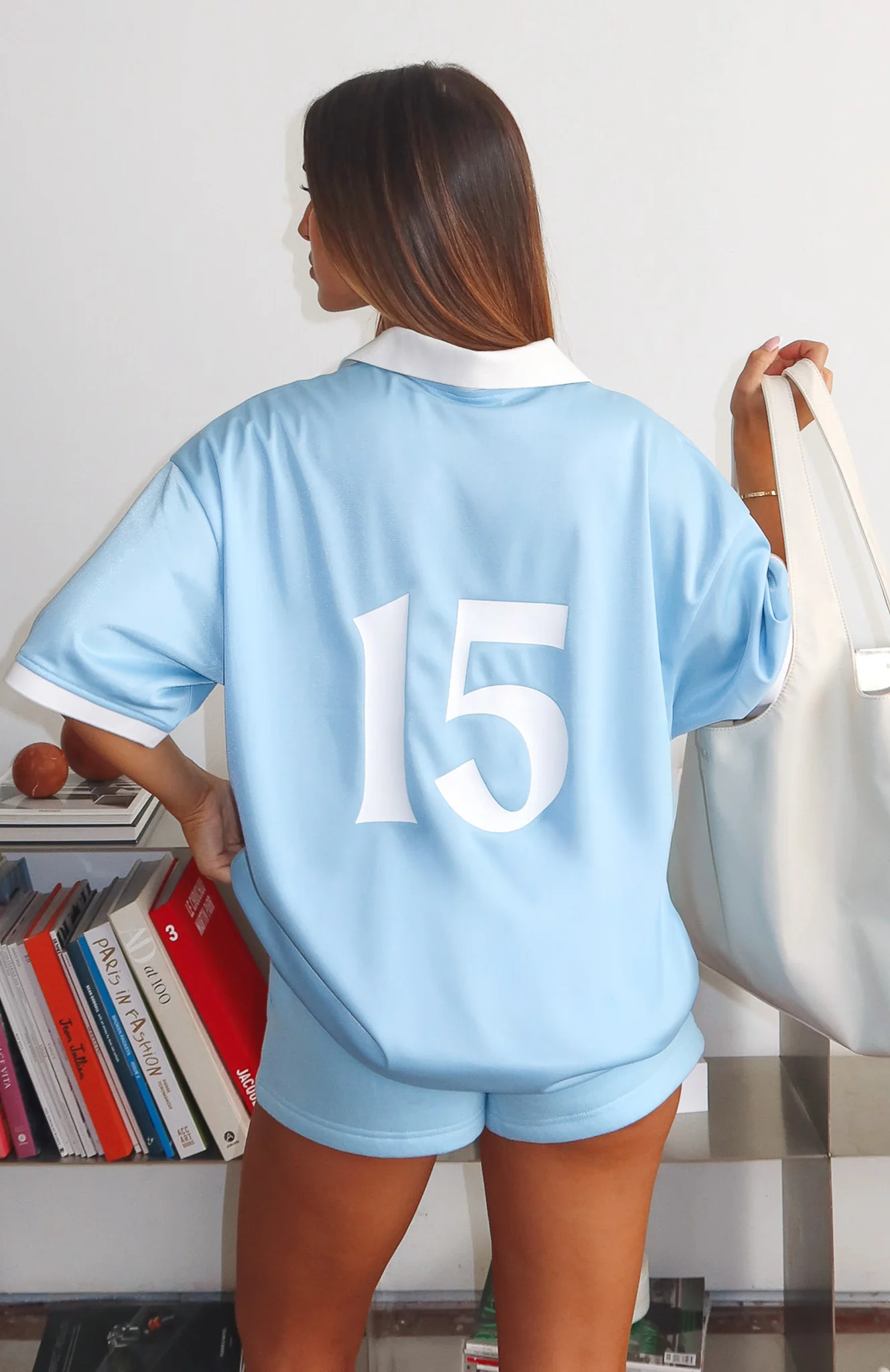 Release 15 Janie Oversized Jersey Blue - Image 2