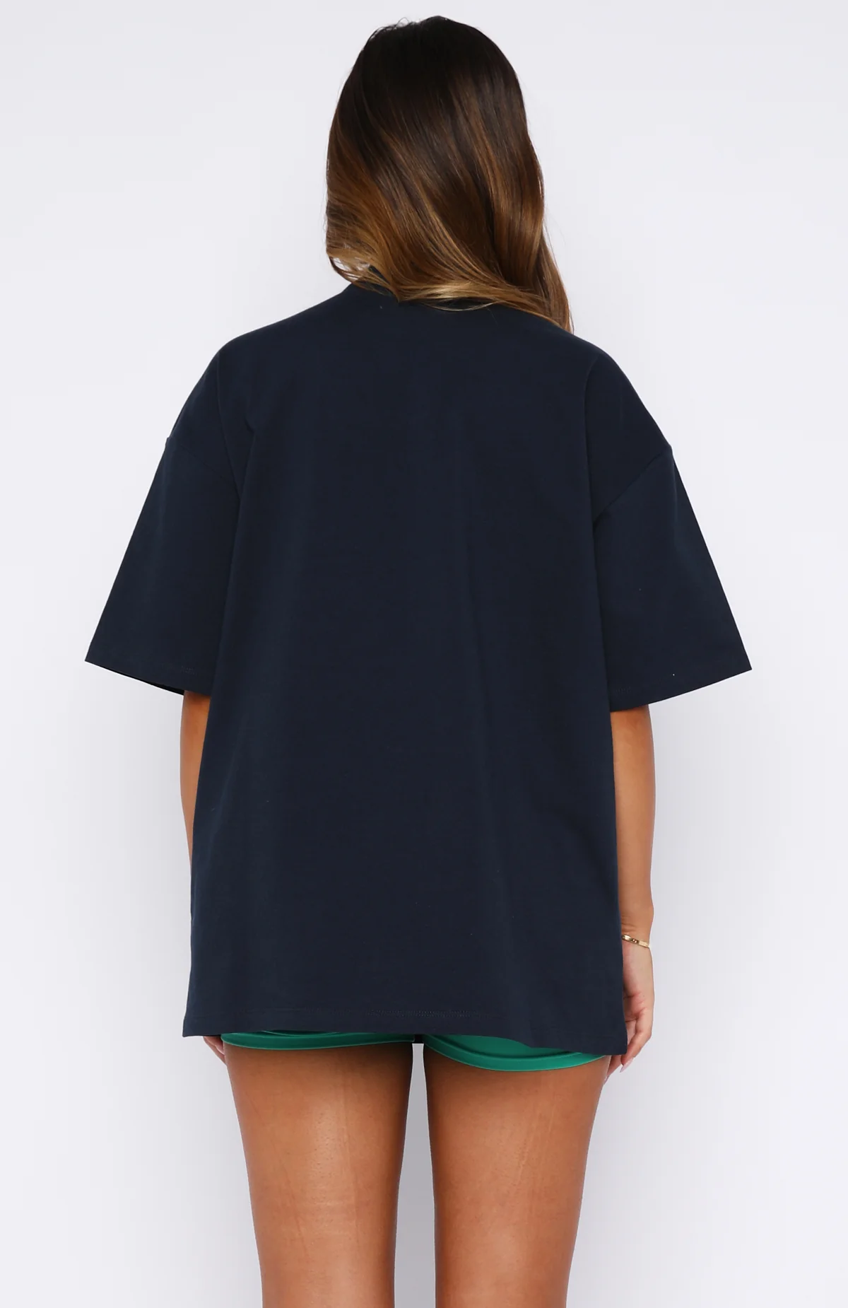 Release 15 Kiana Oversized Tee Navy - Image 5
