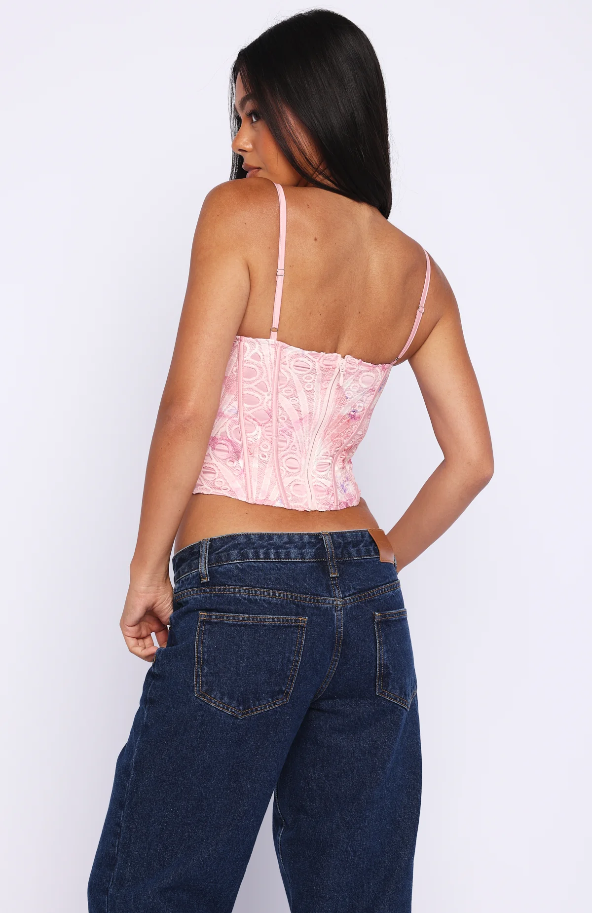 Resort Getaway Bustier Pink - Image 4