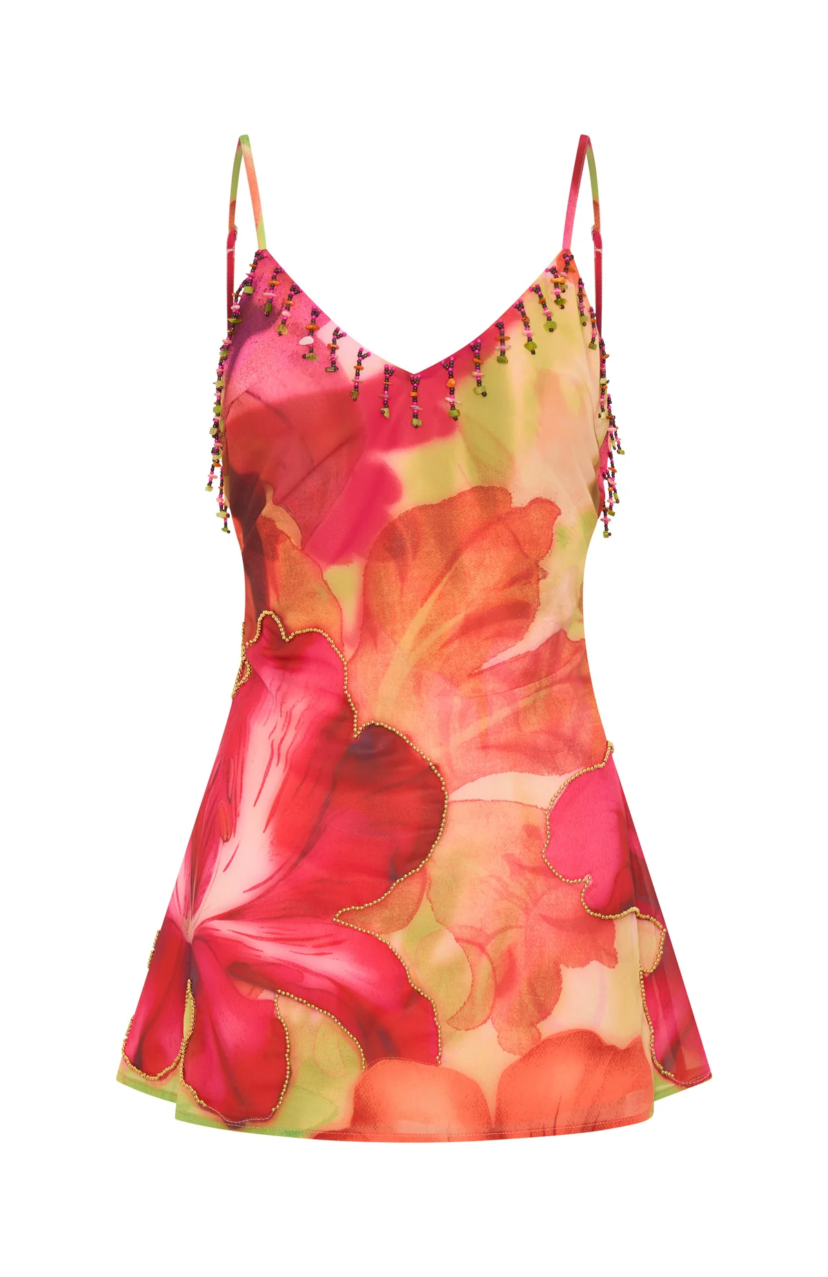 Roman Holiday Mini Dress Tropical Bloom - Image 7