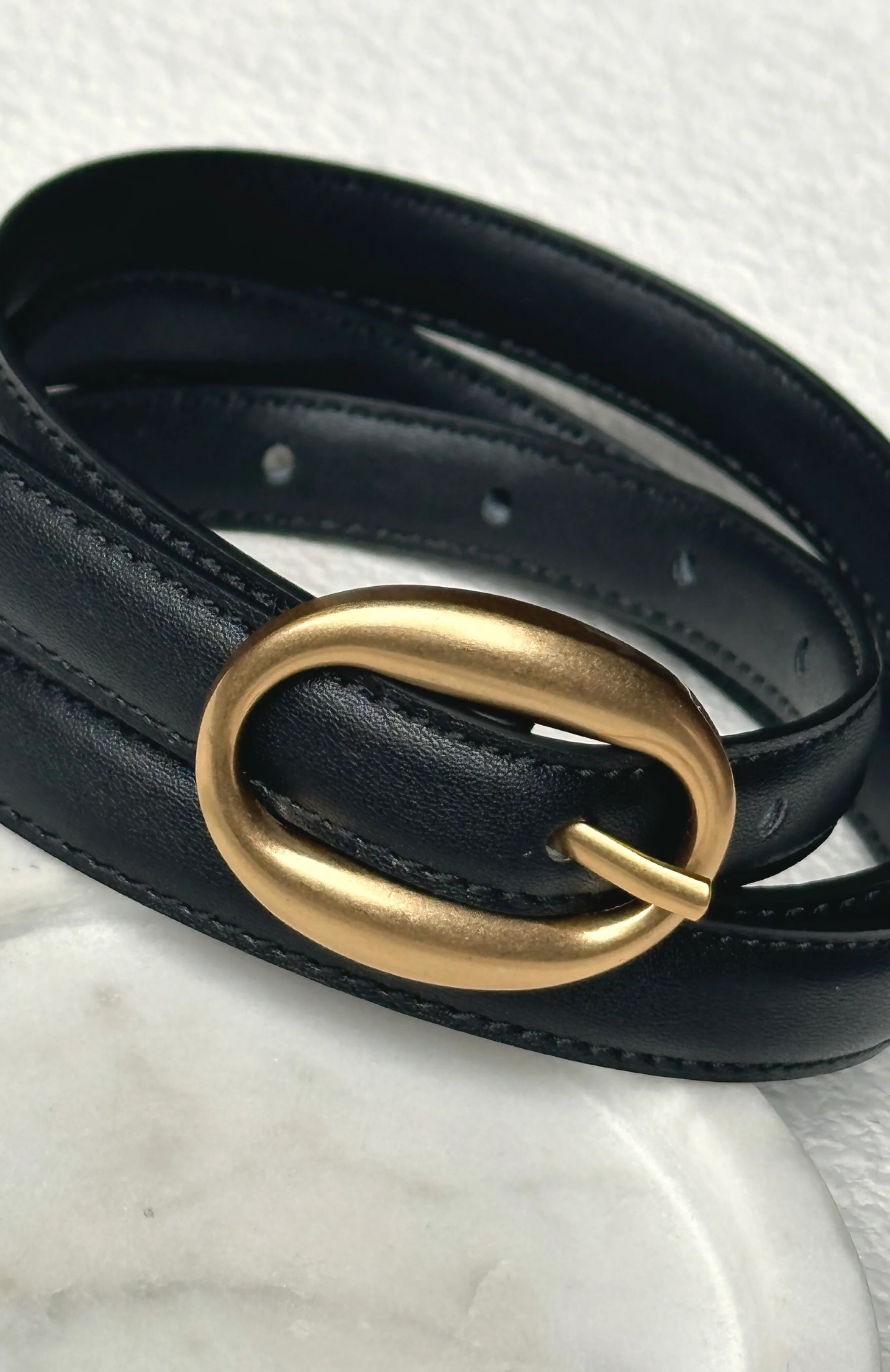 Ron Belt Black/Vintage Gold - Image 4