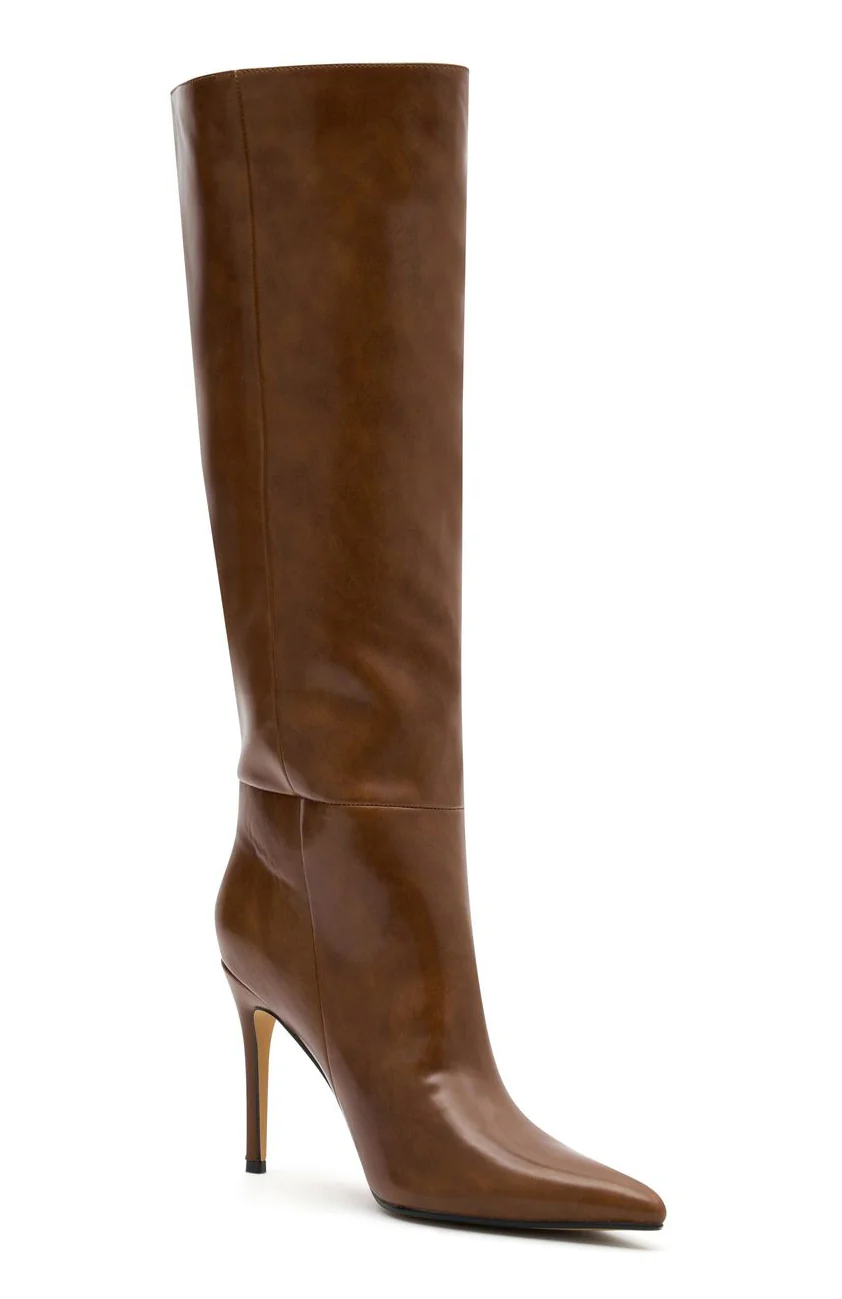 Run Away With Me Knee High Boots Vintage Brown - Image 3