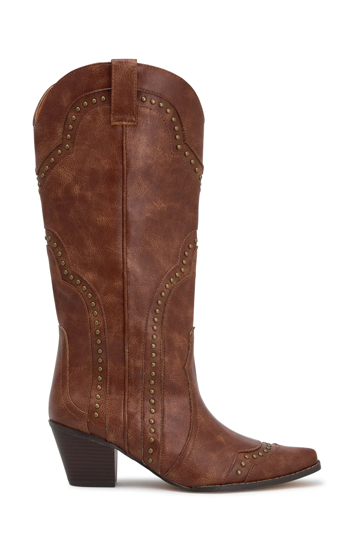 Sadie Cowboy Boots Vintage Chocolate - Image 2