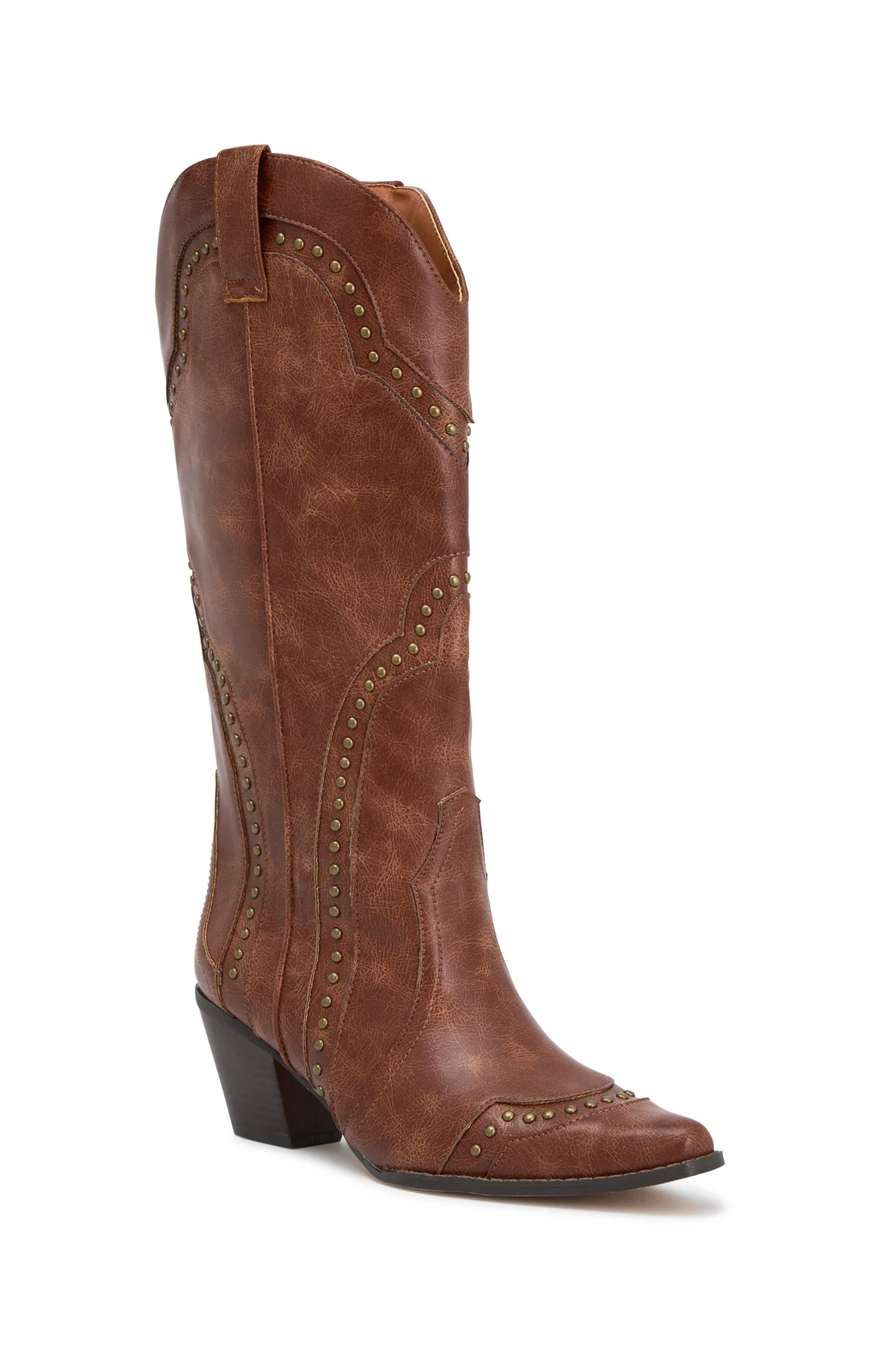 Sadie Cowboy Boots Vintage Chocolate - Image 3
