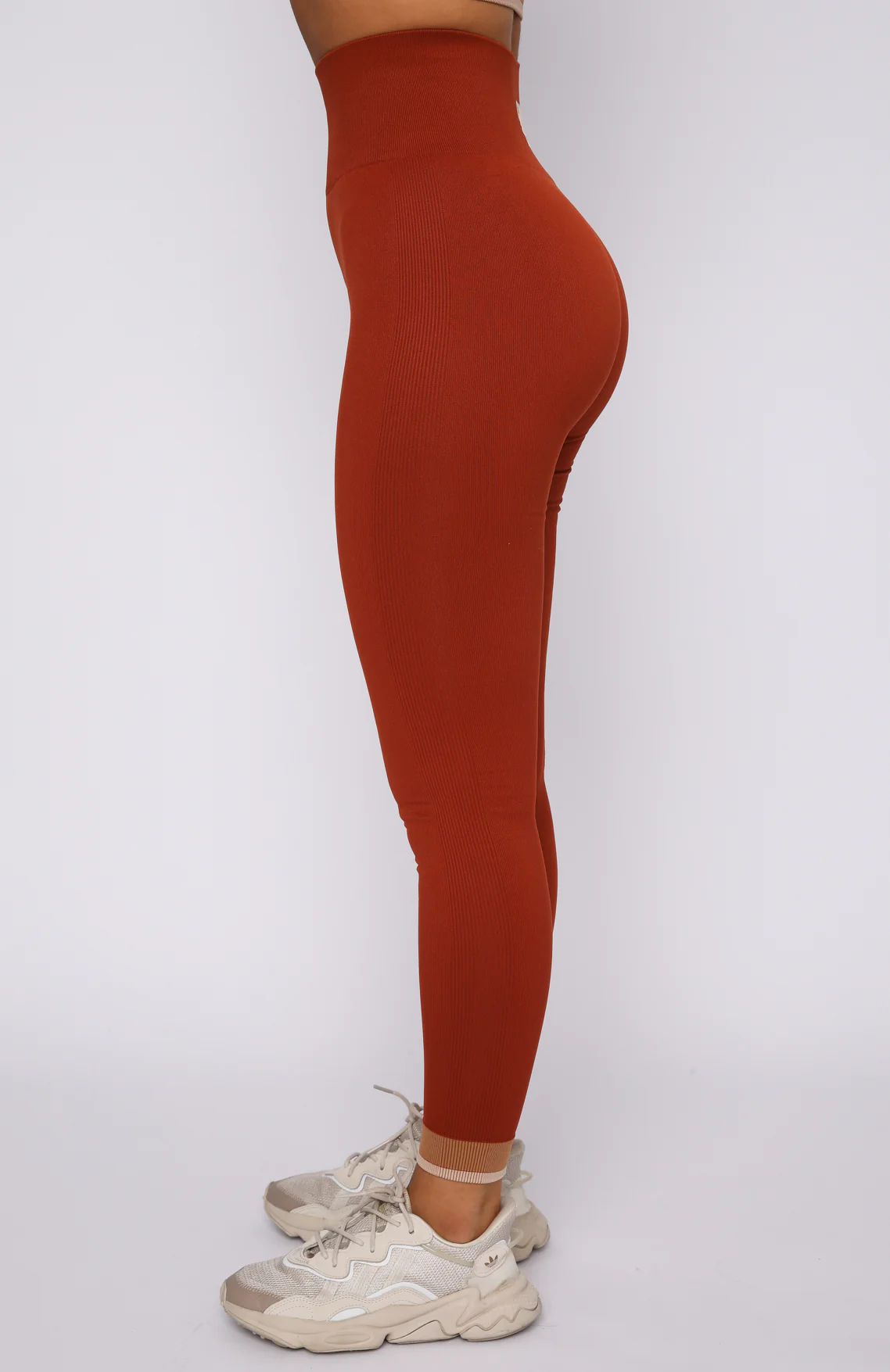 Sahara Seamless Leggings Burnt Clay - Image 3