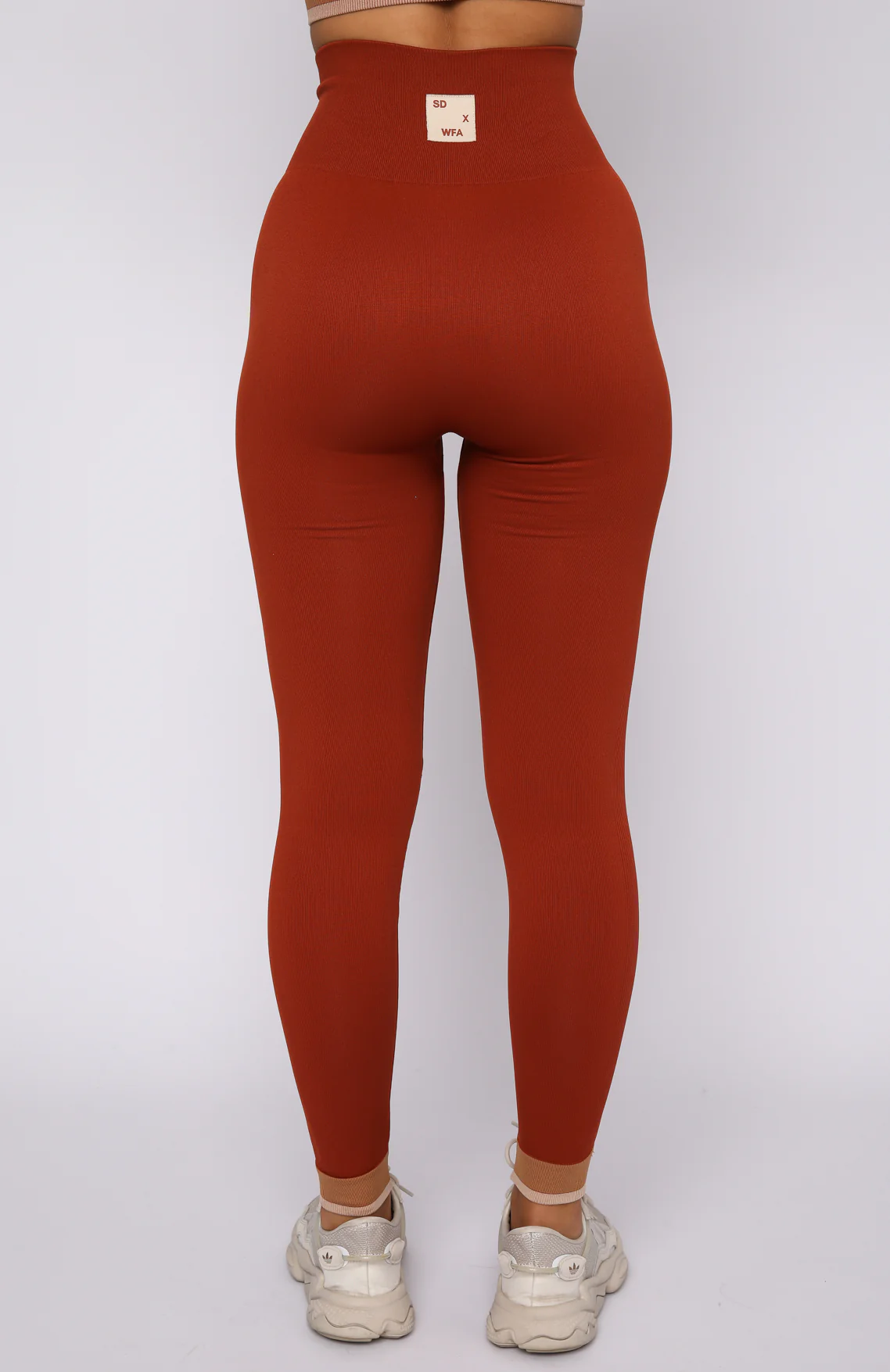 Sahara Seamless Leggings Burnt Clay - Image 4