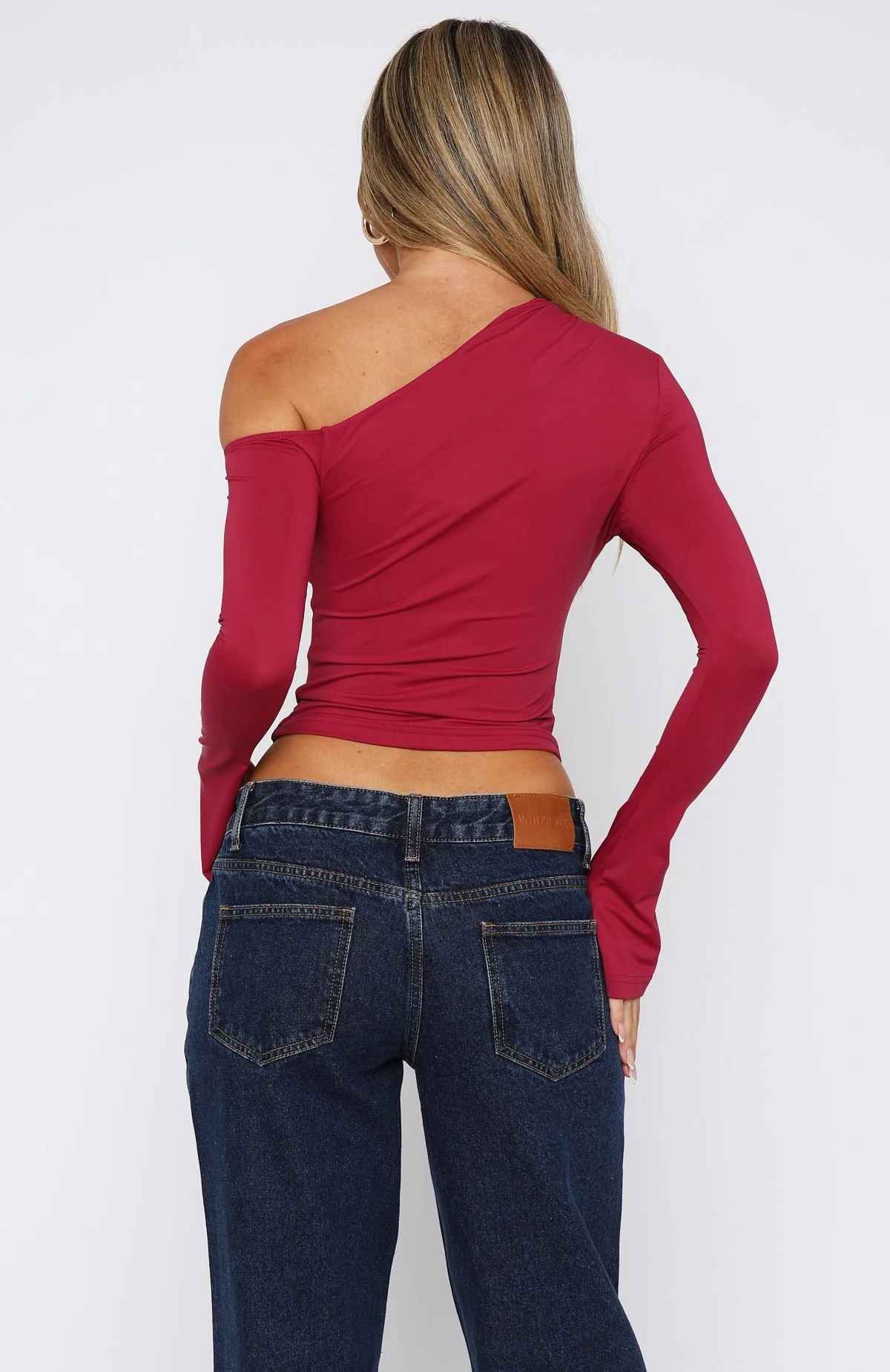 Said So Long Sleeve Top Berry - Image 5