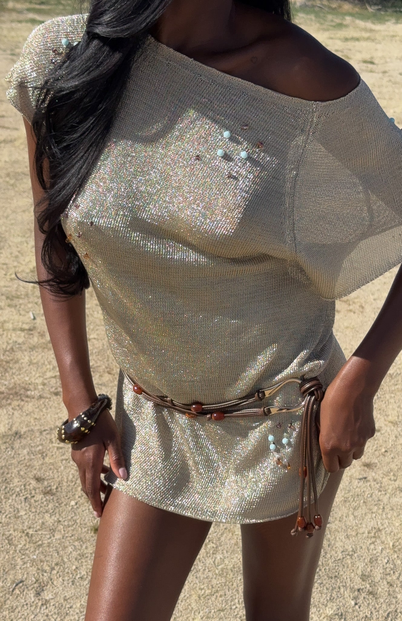 Sayge Wrap Belt Chocolate - Image 4