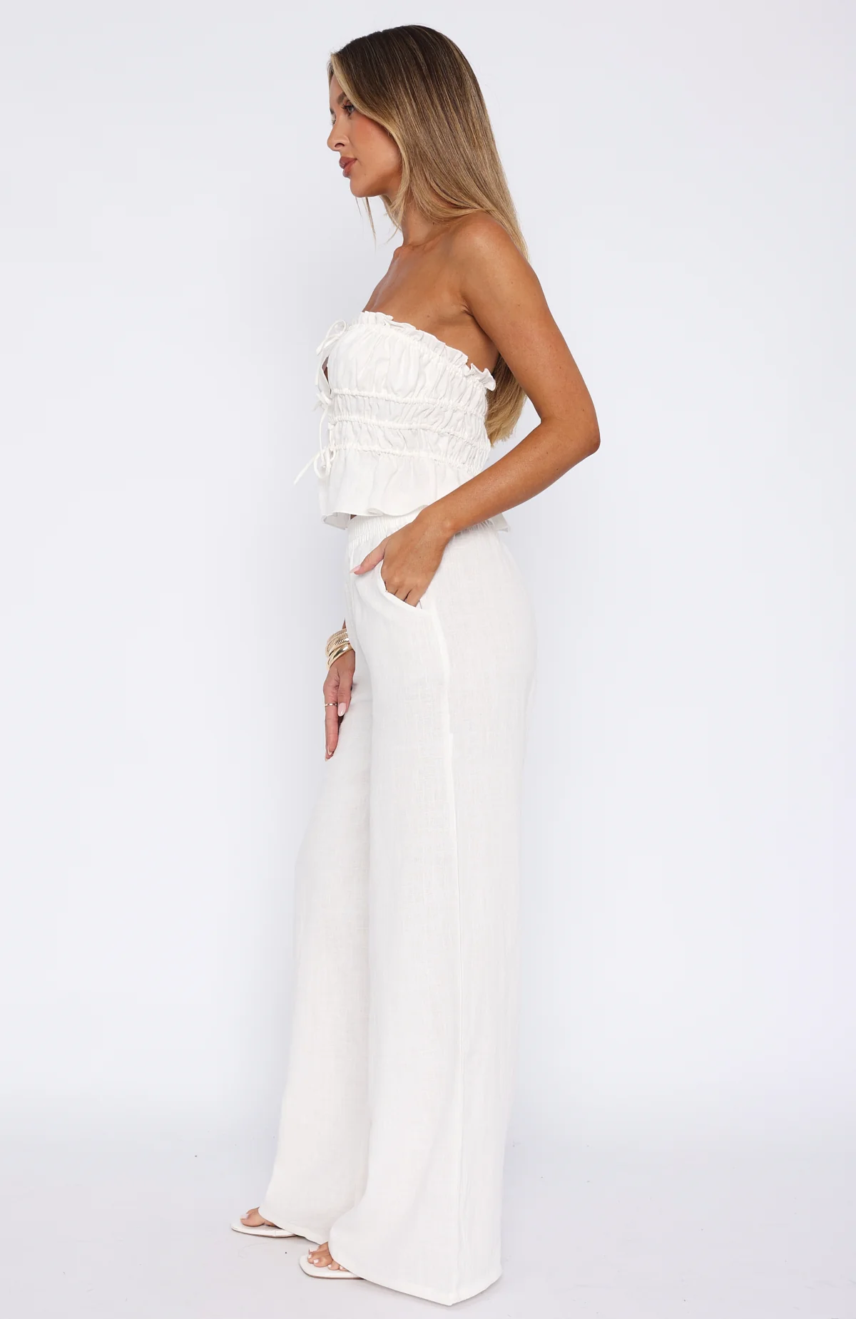 Secret Society Pants White - Image 3