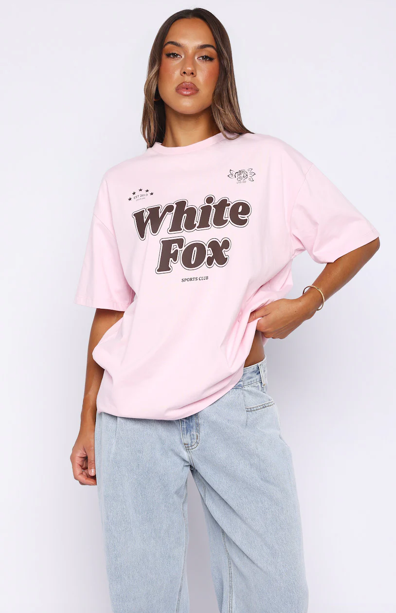 Seeing Stars Oversized Tee Pink - Image 2