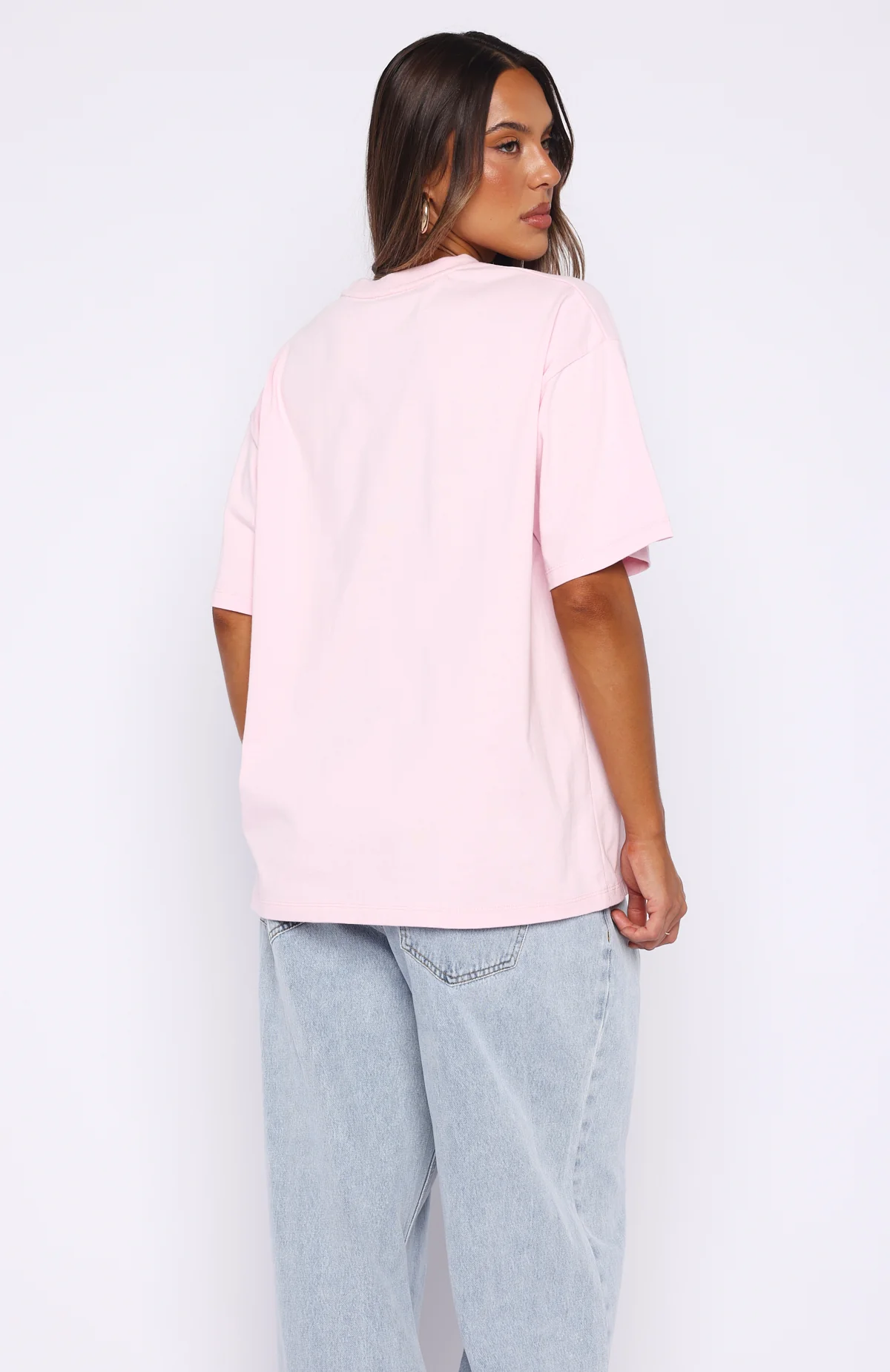 Seeing Stars Oversized Tee Pink - Image 4