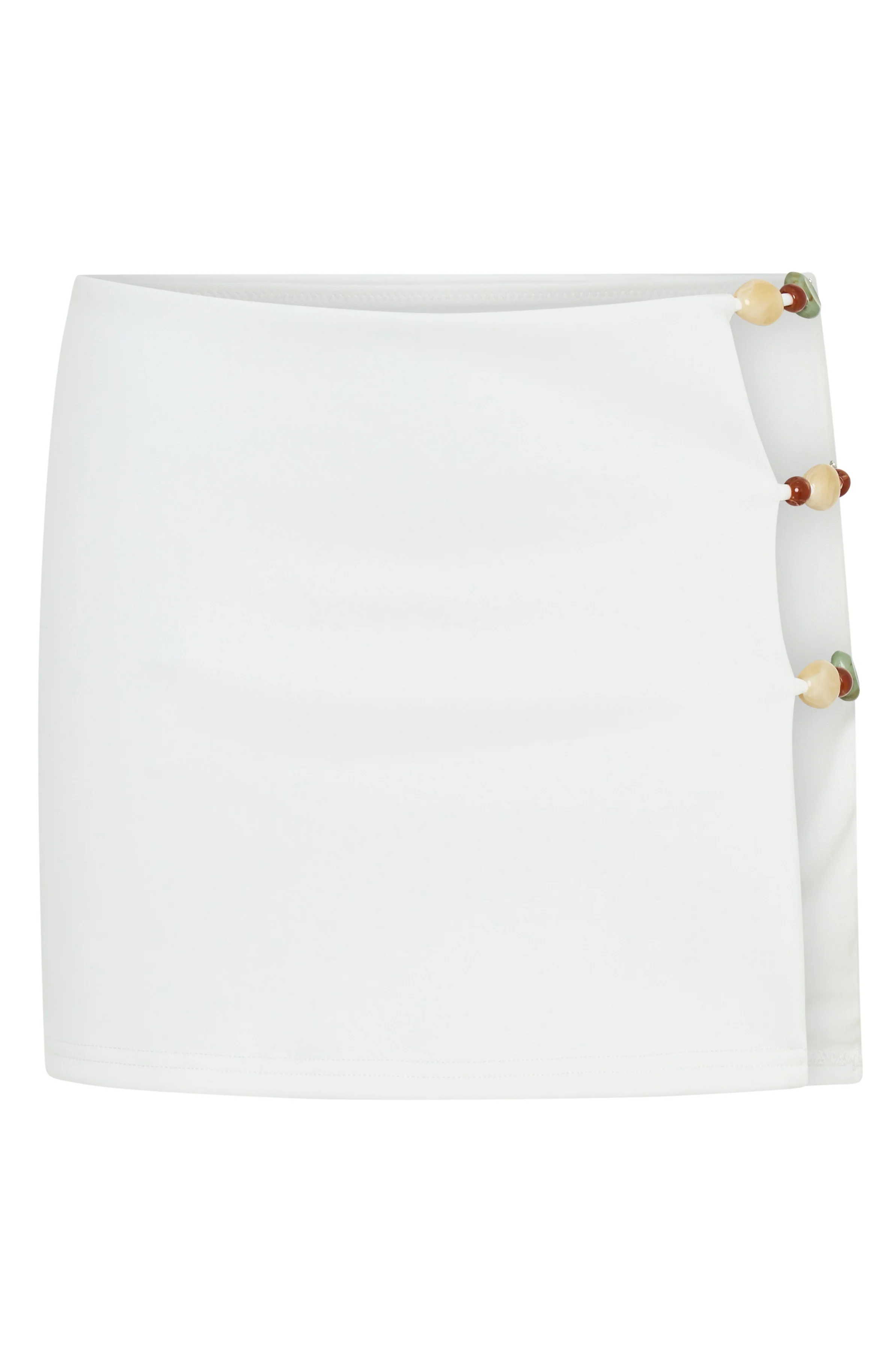 Selene Mini Skirt Off White - Image 6